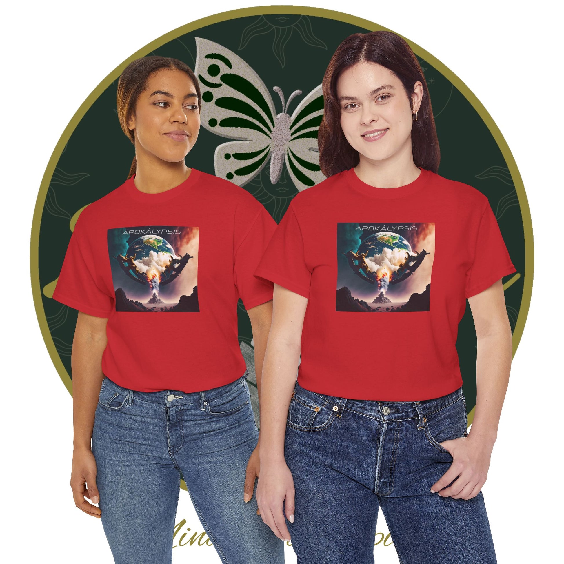 Apocalypse - 1st Seal Revelation 6:2 - Unisex Heavy Cotton Tee - Revelation Collection - ZenGen USA - ZenGen USA