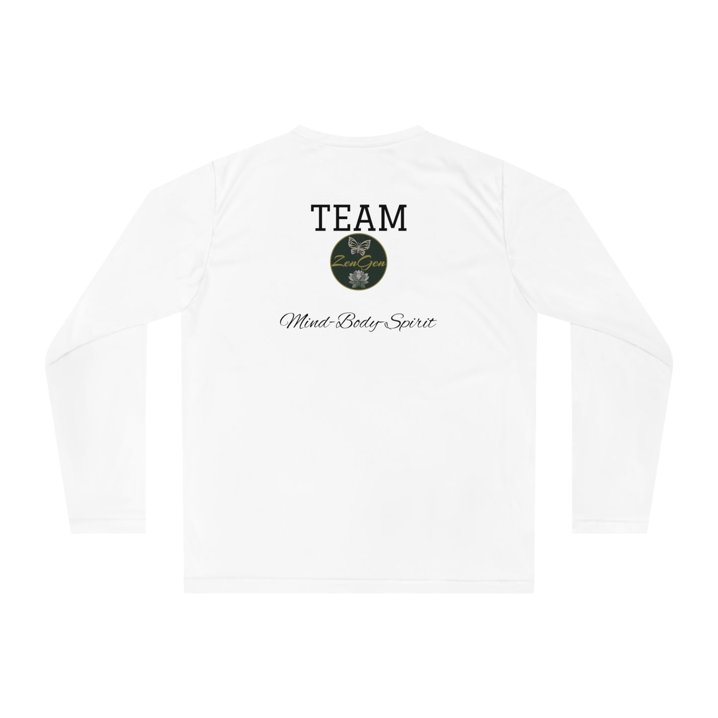 Unisex Performance Long Sleeve Shirt - ROCK SOLID "Workin it Hard!" - ZenGen USA - ZenGen USA