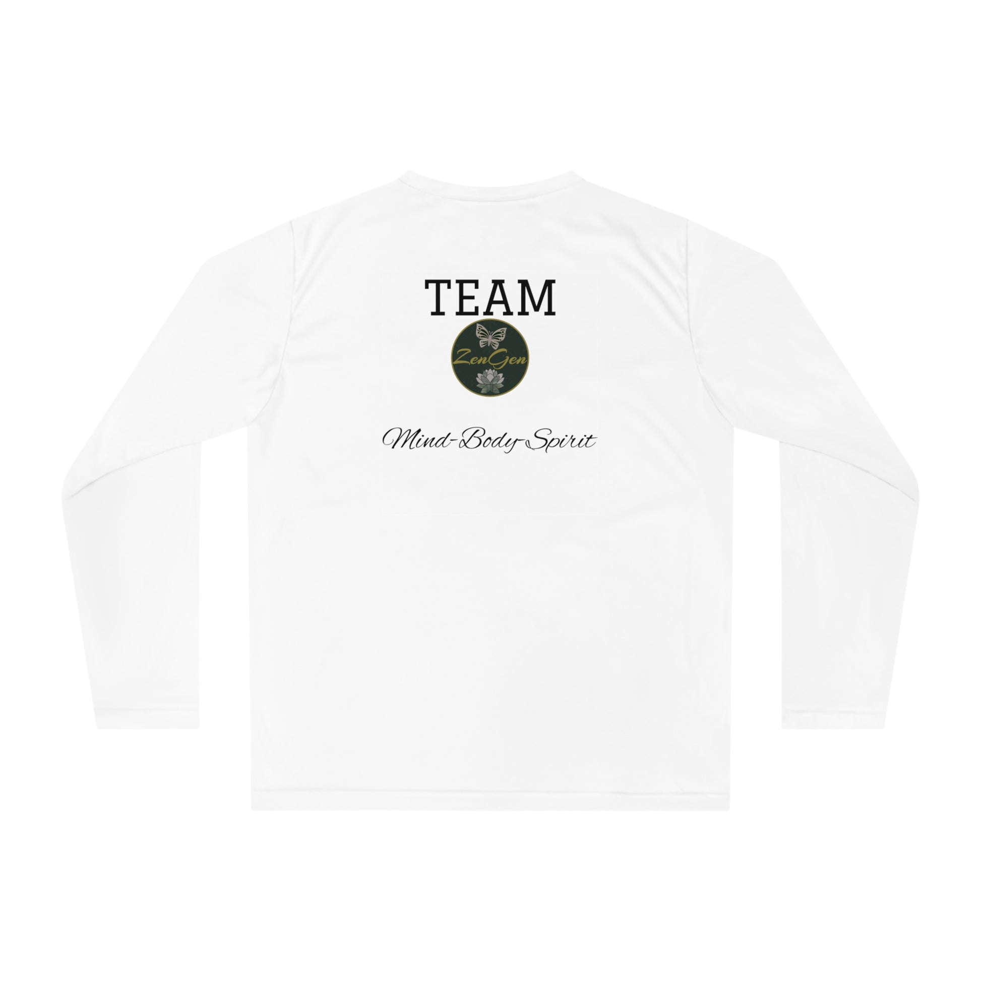 Unisex Performance Long Sleeve Shirt - ROCK SOLID "Workin it Hard!" - ZenGen USA - ZenGen USA