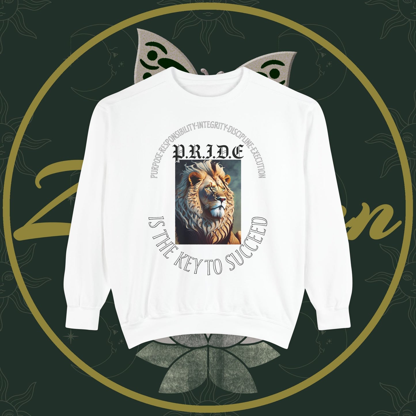 SUCCESS! - Unisex Garment-Dyed Sweatshirt - ZenGen USA - ZenGen USA