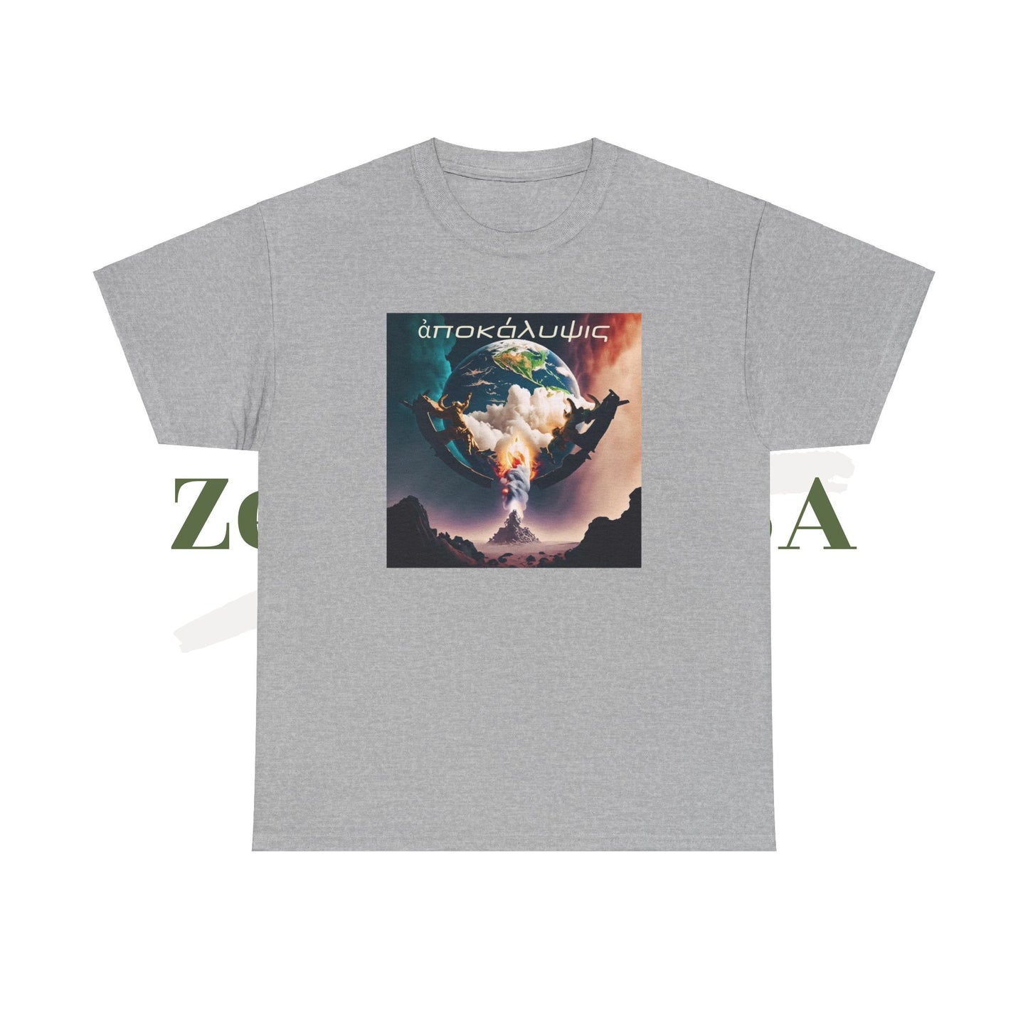 Apocalypse - Are You Prepared? - Unisex Heavy Cotton Tee - ZenGen USA - ZenGen USA