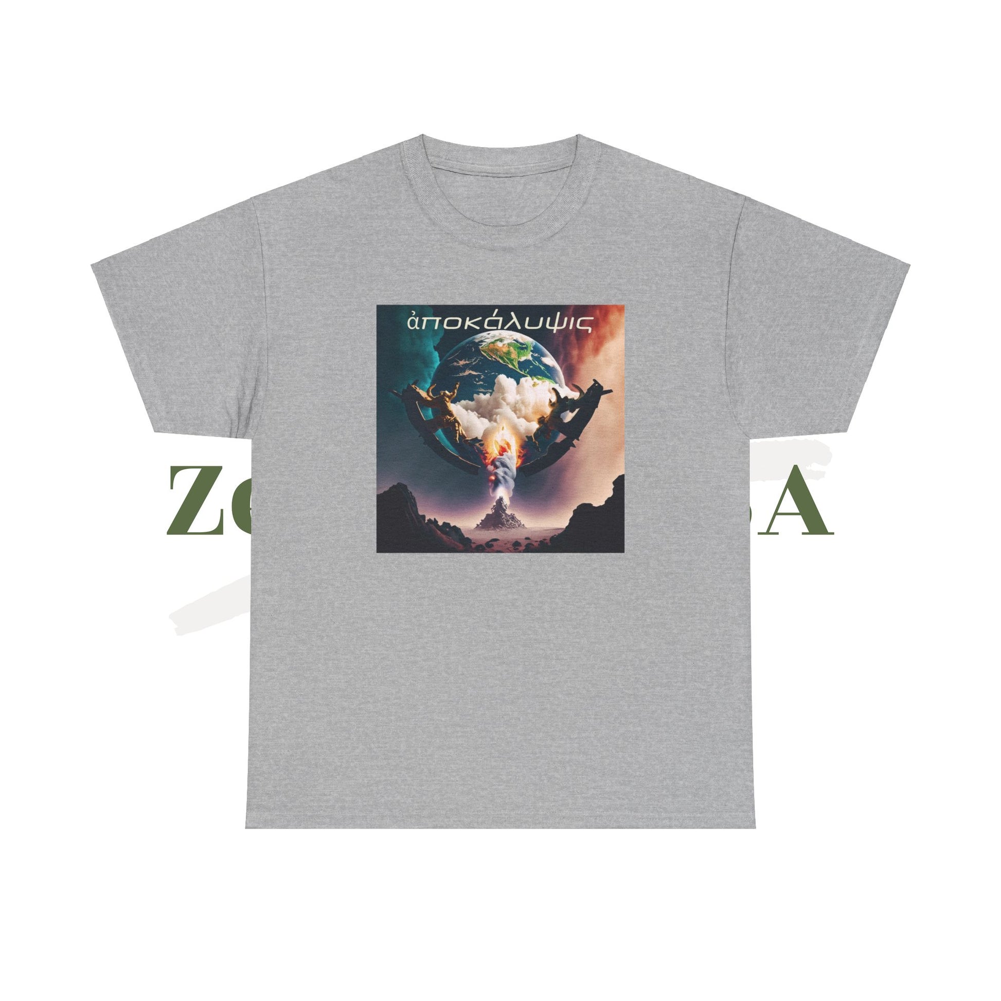 Apocalypse - Are You Prepared? - Unisex Heavy Cotton Tee - ZenGen USA - ZenGen USA