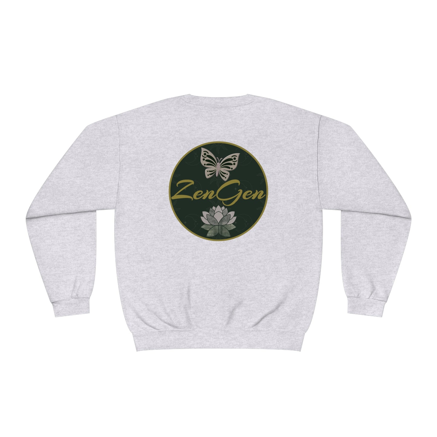ZenGen Logo Sweatshirt - Unisex NuBlend® Crewneck Sweatshirt - ZenGen USA