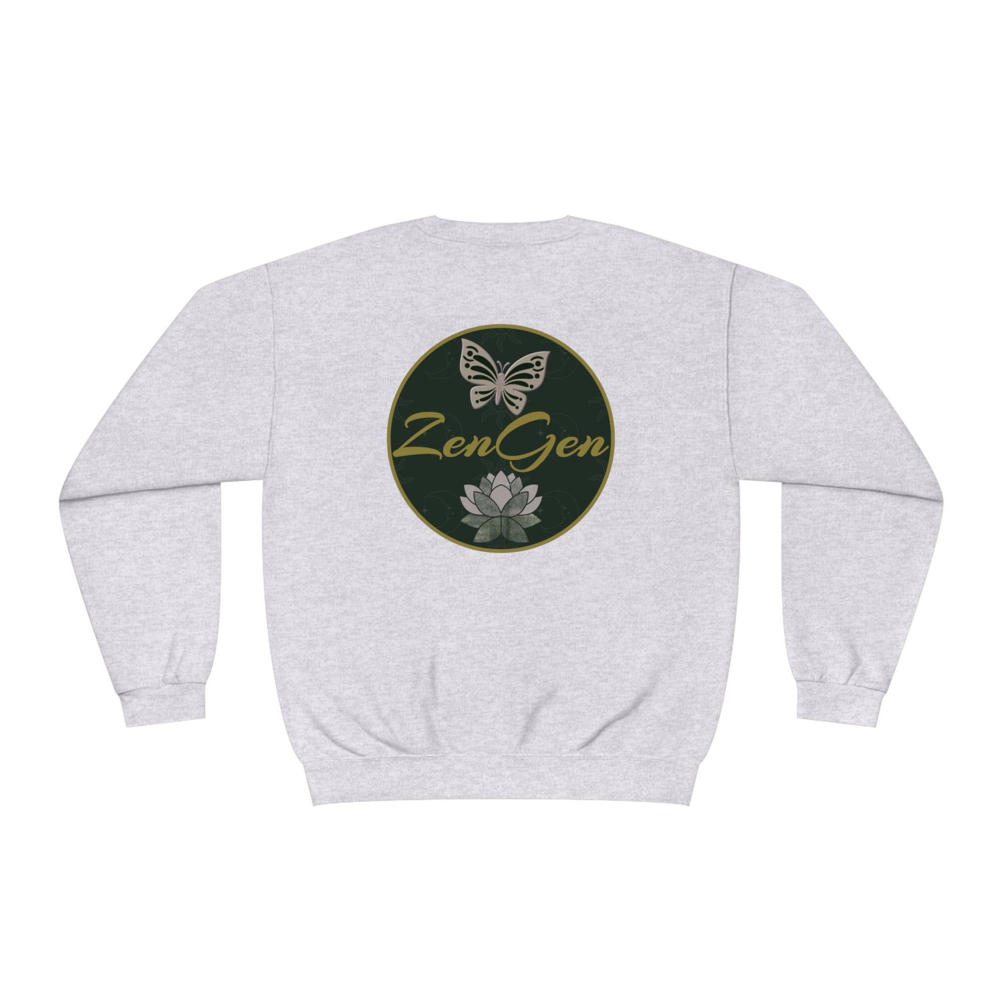 ZenGen Logo Sweatshirt - Unisex NuBlend® Crewneck Sweatshirt - ZenGen USA