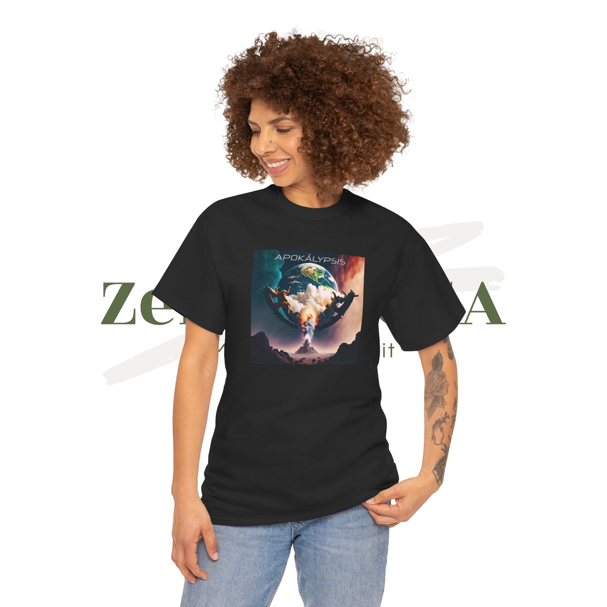 Apocalypse - Are You Prepared? - Unisex Heavy Cotton Tee - ZenGen USA - ZenGen USA