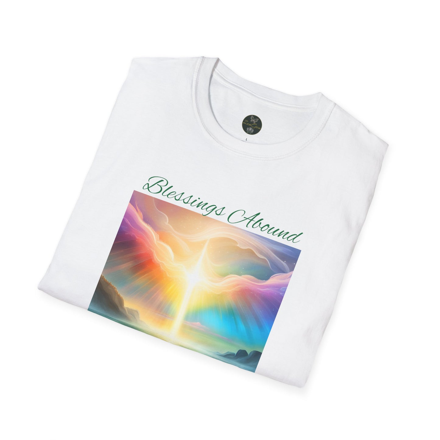 Blessings Abound - Unisex Softstyle T-Shirt - ZenGen USA