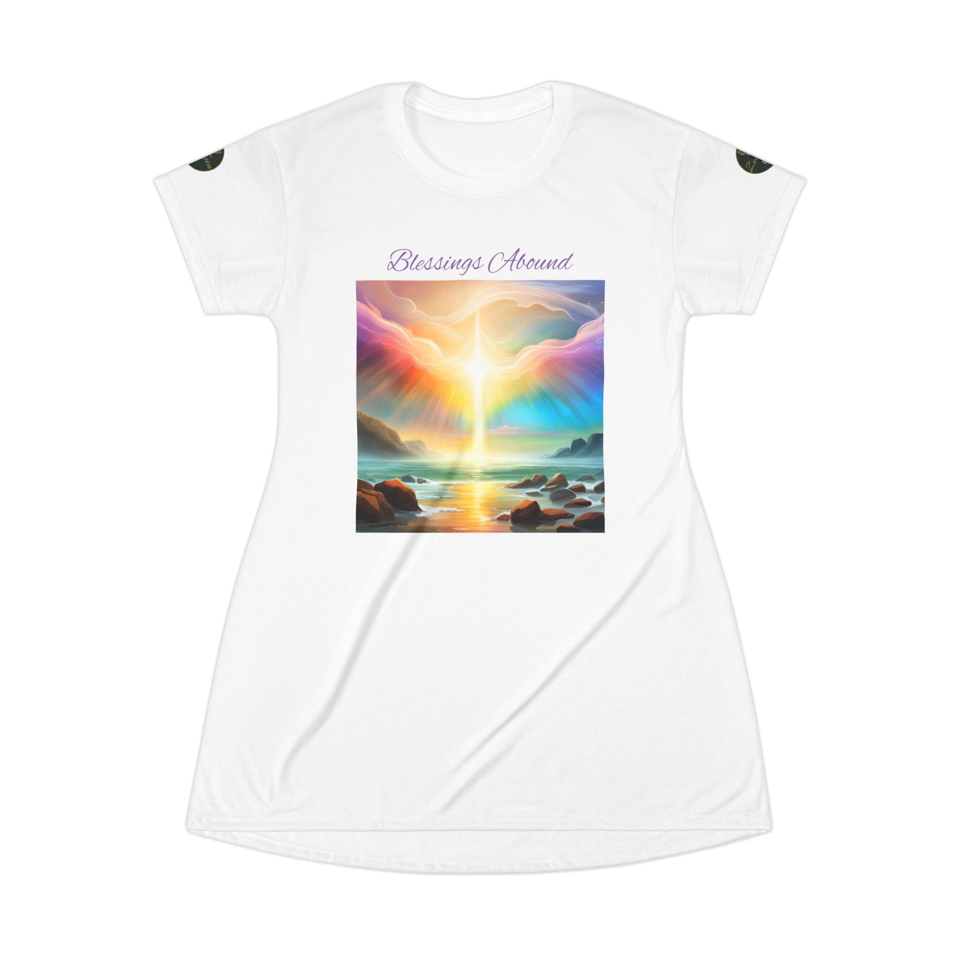 Blessings Abound - T-Shirt Dress - ZenGen USA - ZenGen USA