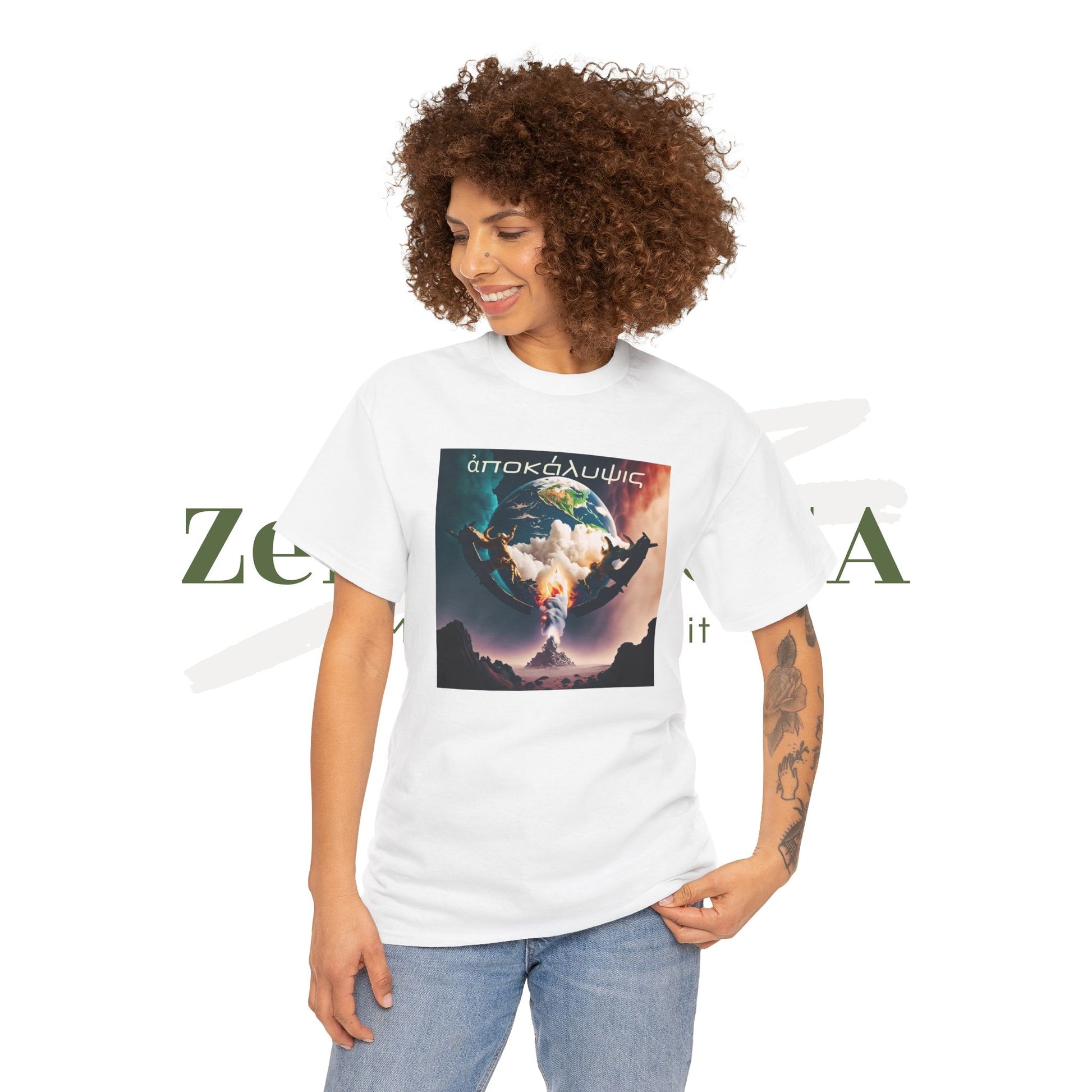 Apocalypse - Are You Prepared? - Unisex Heavy Cotton Tee - ZenGen USA - ZenGen USA