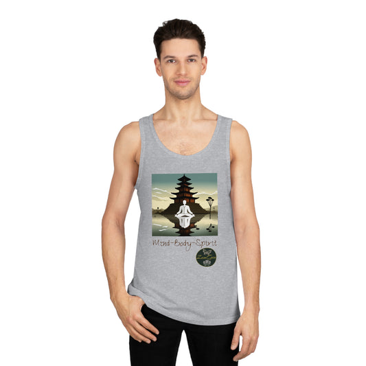 Mind-Body-Spirit, Unisex Softstyle™ Tank Top - ZenGen USA