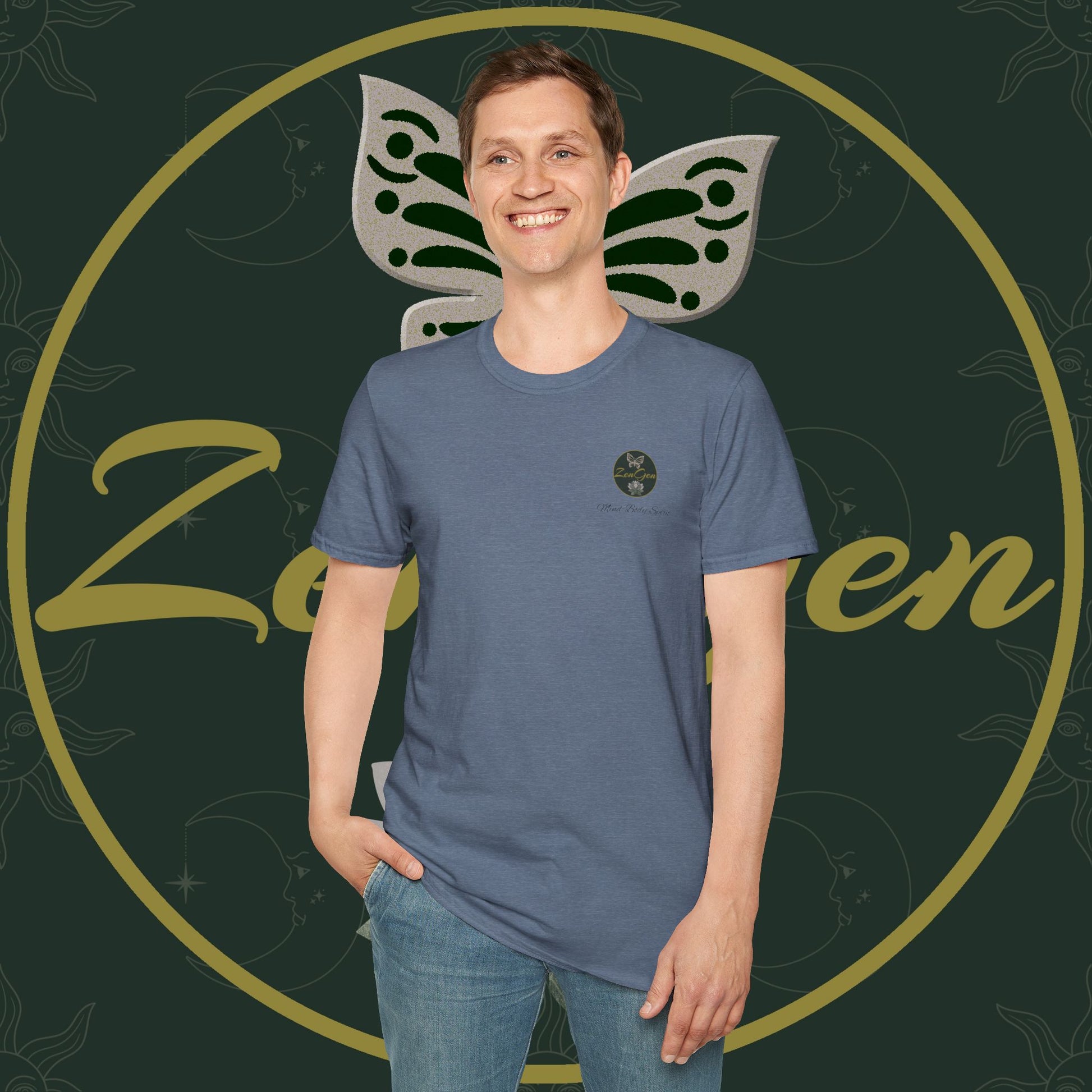 HARMONY! Unisex Softstyle T-Shirt - ZenGen USA - ZenGen USA
