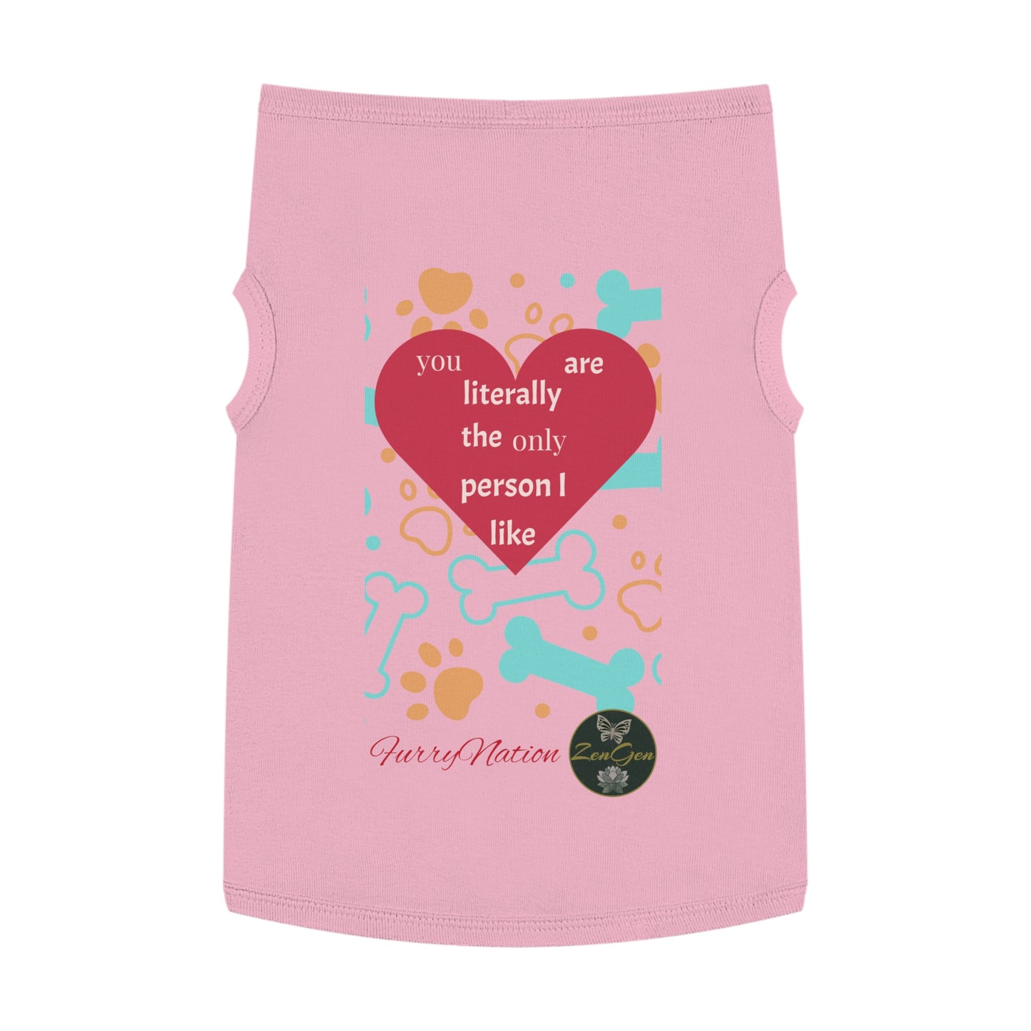 FurryNation Pet Tank Top - ZenGen - Only 1 I Like - ZenGen USA