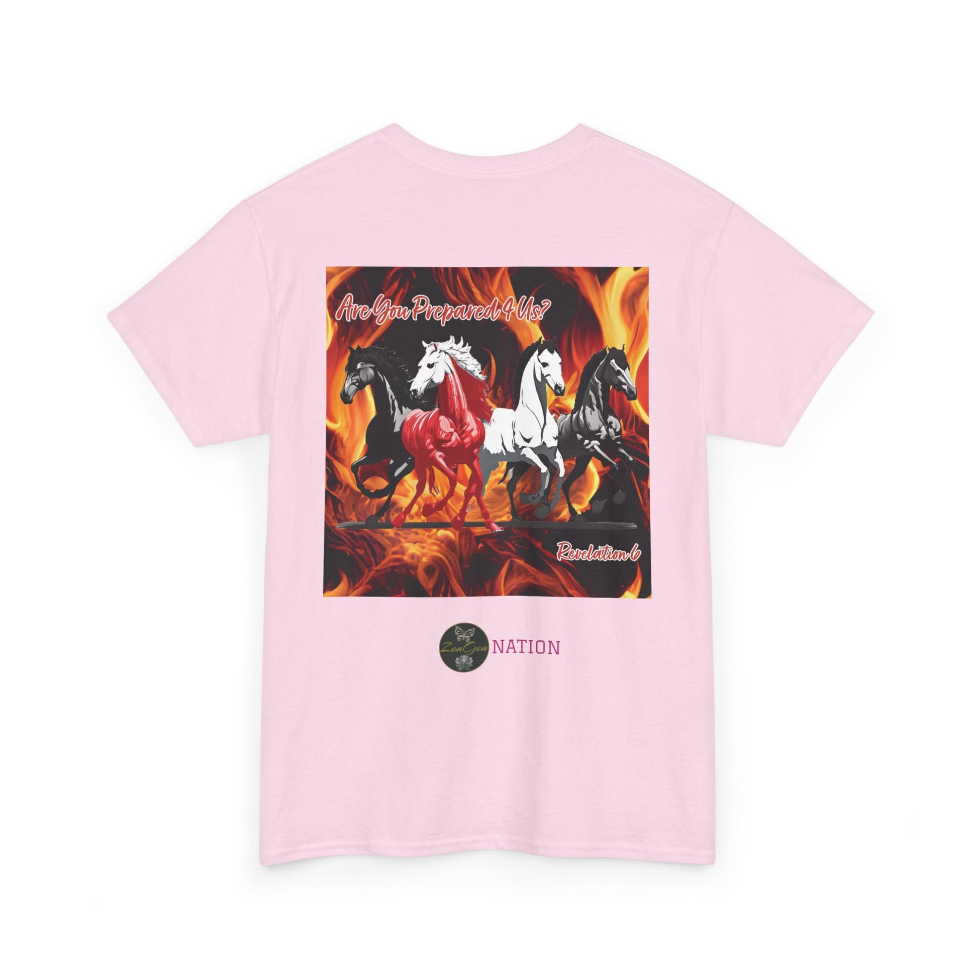 Apocalypse - Are You Prepared? - Unisex Heavy Cotton Tee - ZenGen USA - ZenGen USA