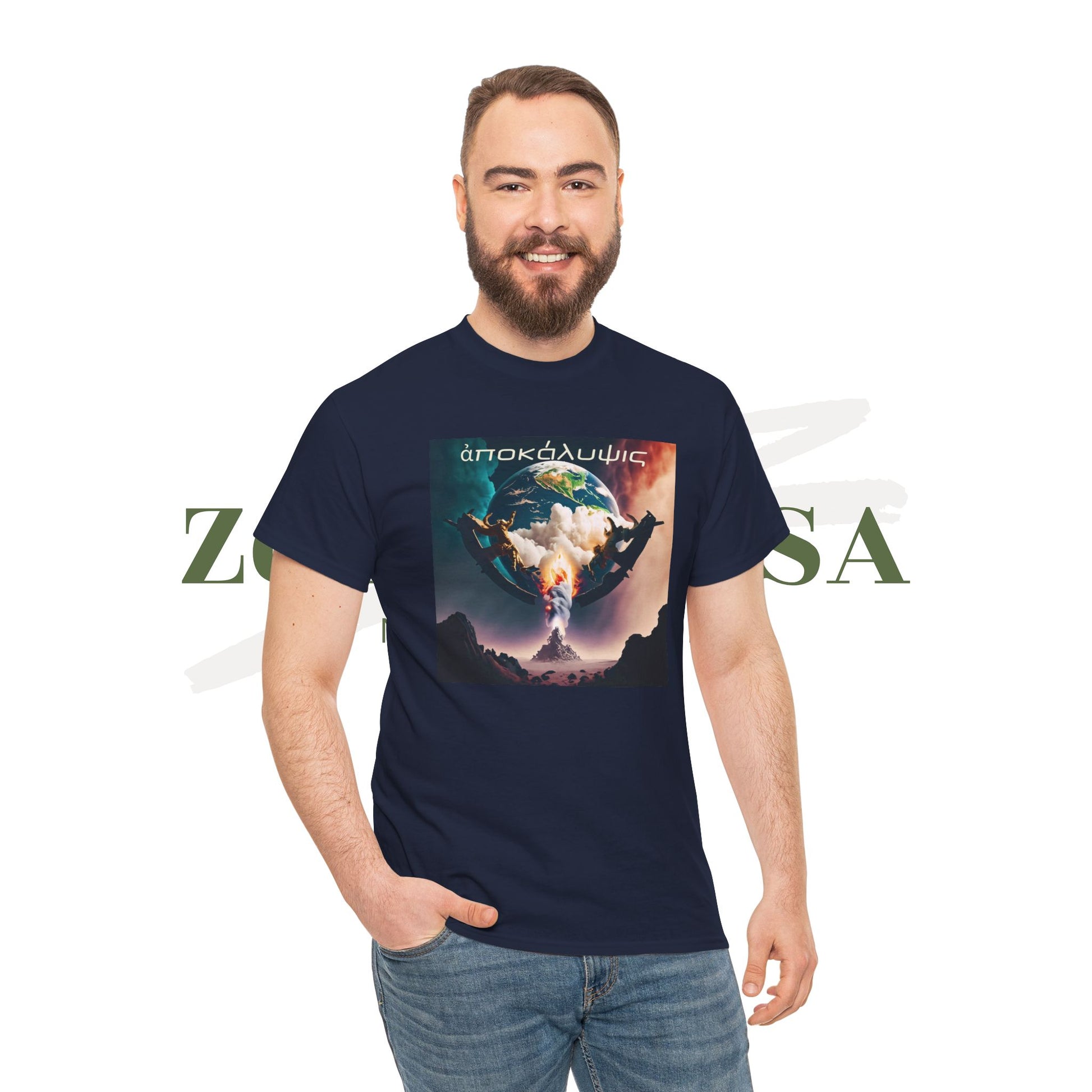 Apocalypse - Are You Prepared? - Unisex Heavy Cotton Tee - ZenGen USA - ZenGen USA