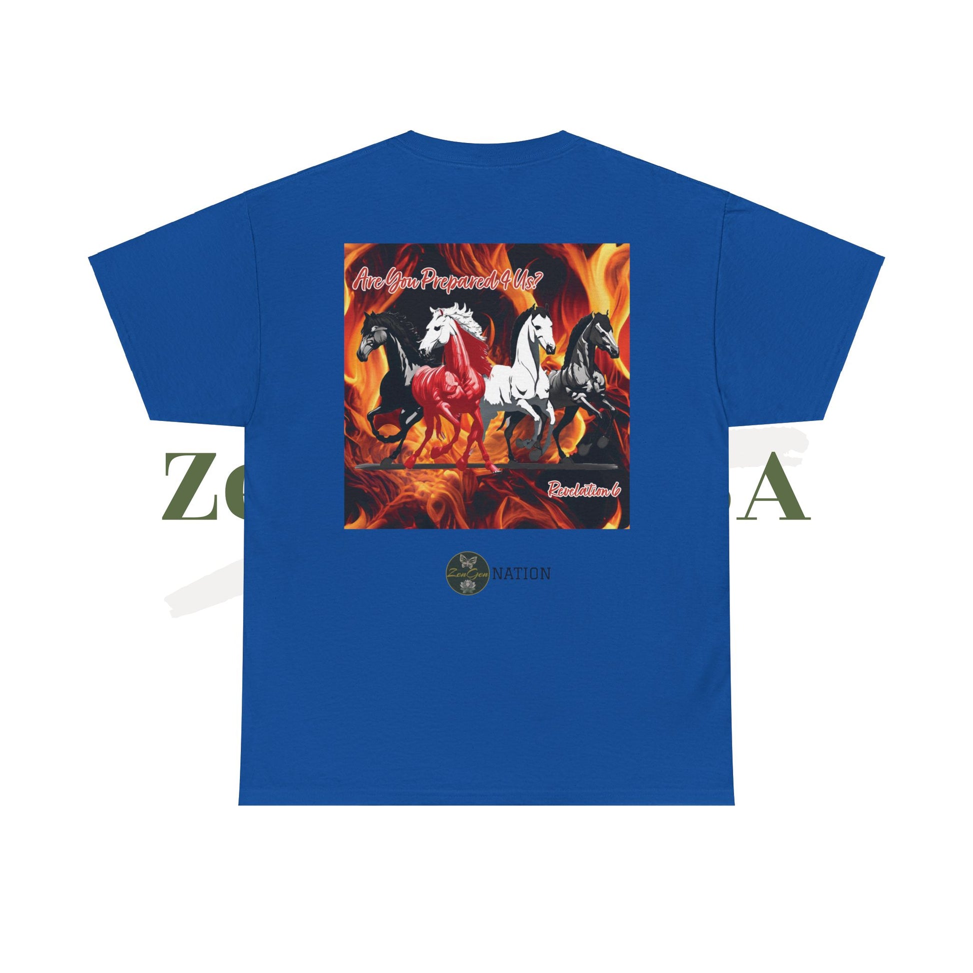 Apocalypse - Are You Prepared? - Unisex Heavy Cotton Tee - ZenGen USA - ZenGen USA