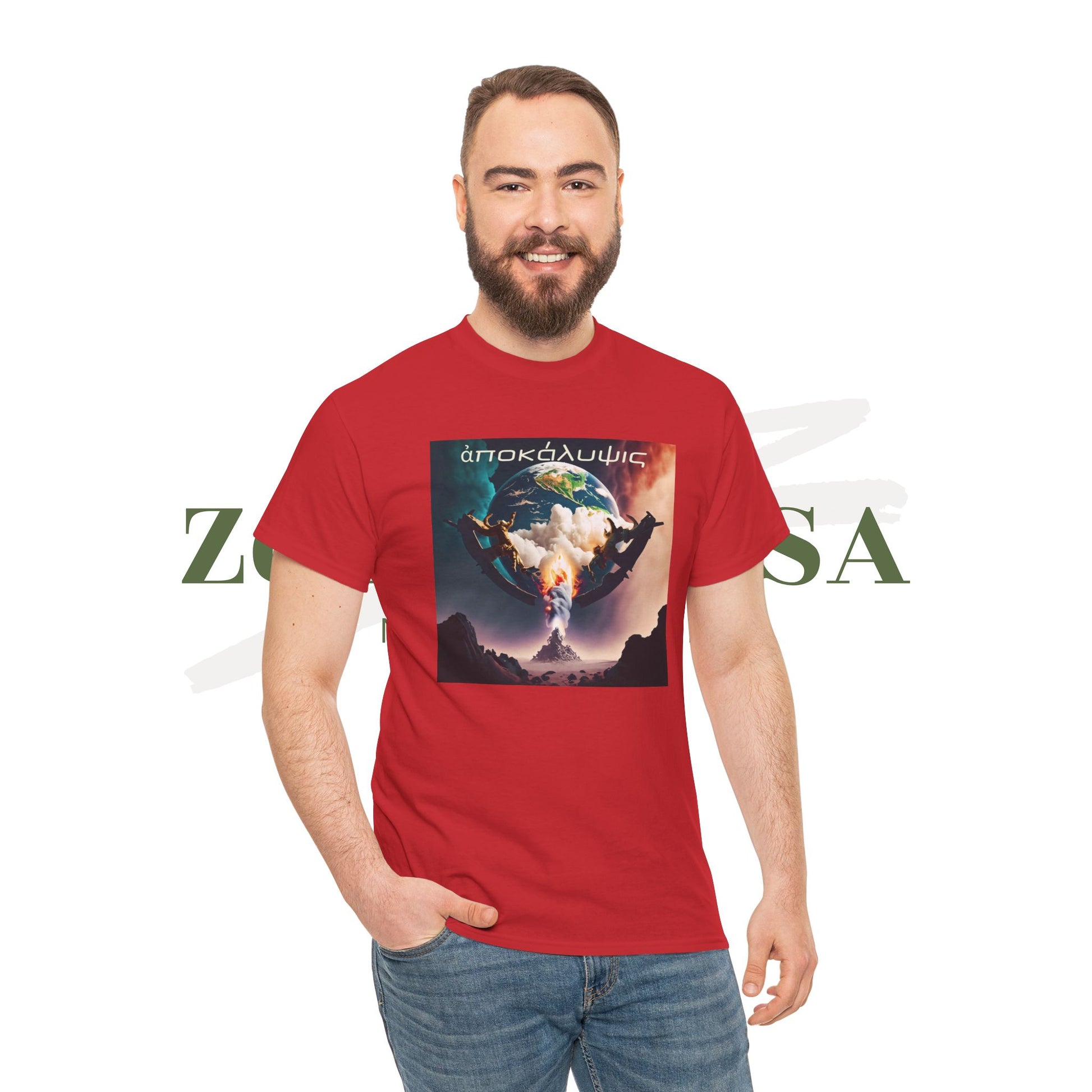 Apocalypse - Are You Prepared? - Unisex Heavy Cotton Tee - ZenGen USA - ZenGen USA