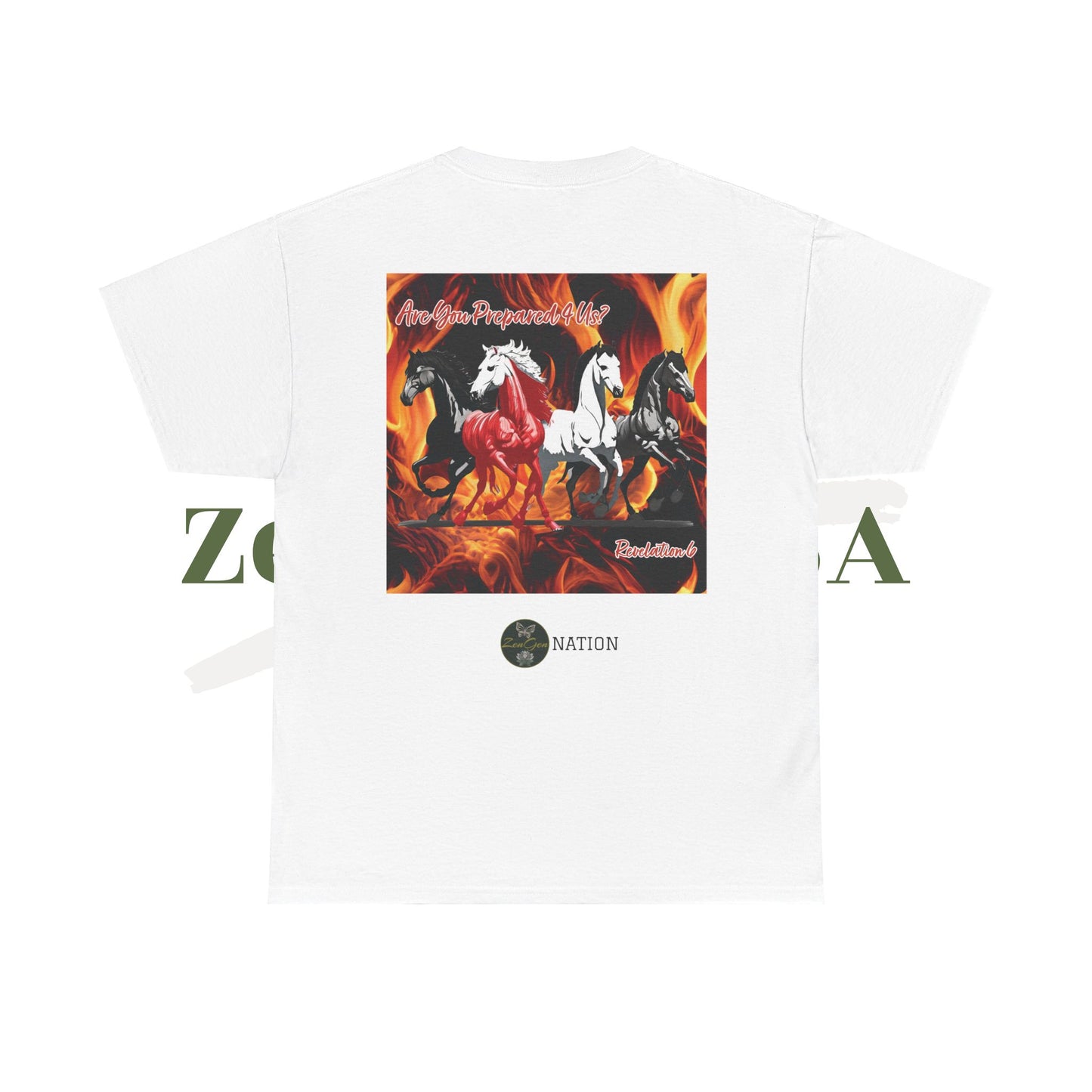 Apocalypse - Are You Prepared? - Unisex Heavy Cotton Tee - ZenGen USA - ZenGen USA