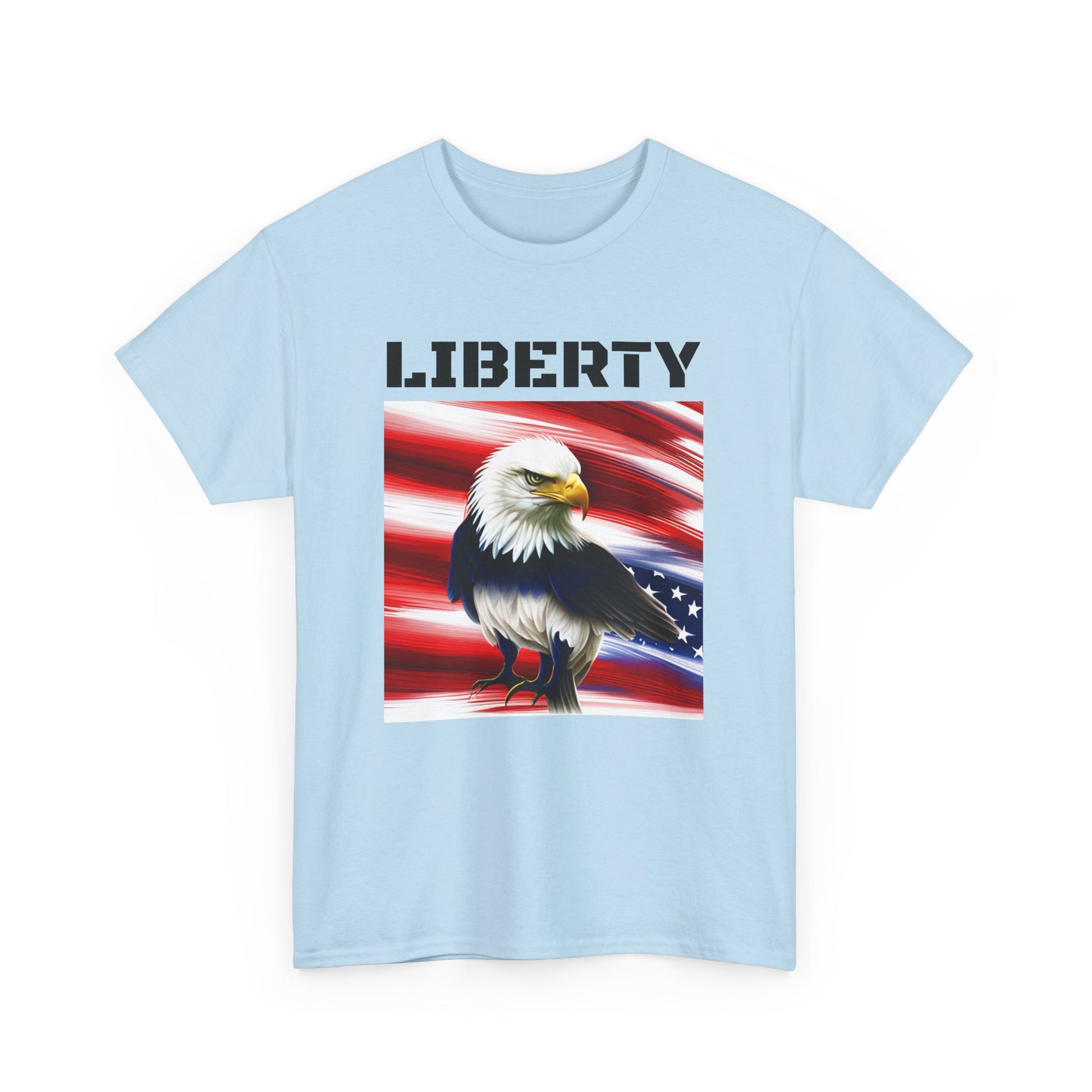 LIBERTY, Living Free - Unisex Heavy Cotton Tee - ZenGen USA - ZenGen USA