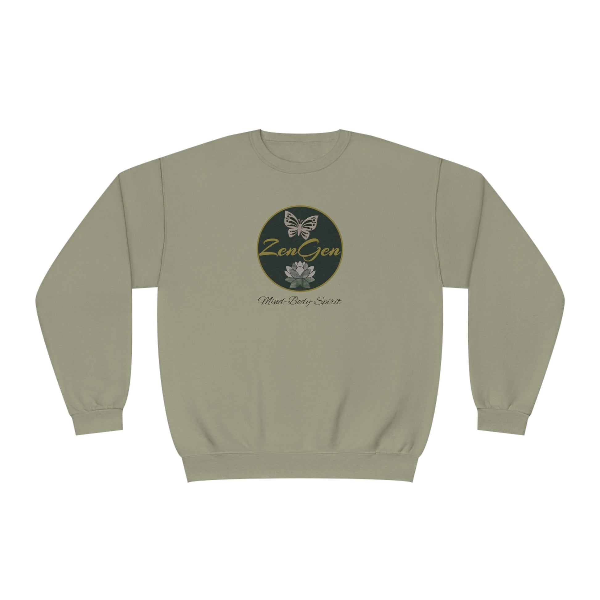 ZenGen Logo Sweatshirt - Unisex NuBlend® Crewneck Sweatshirt - ZenGen USA