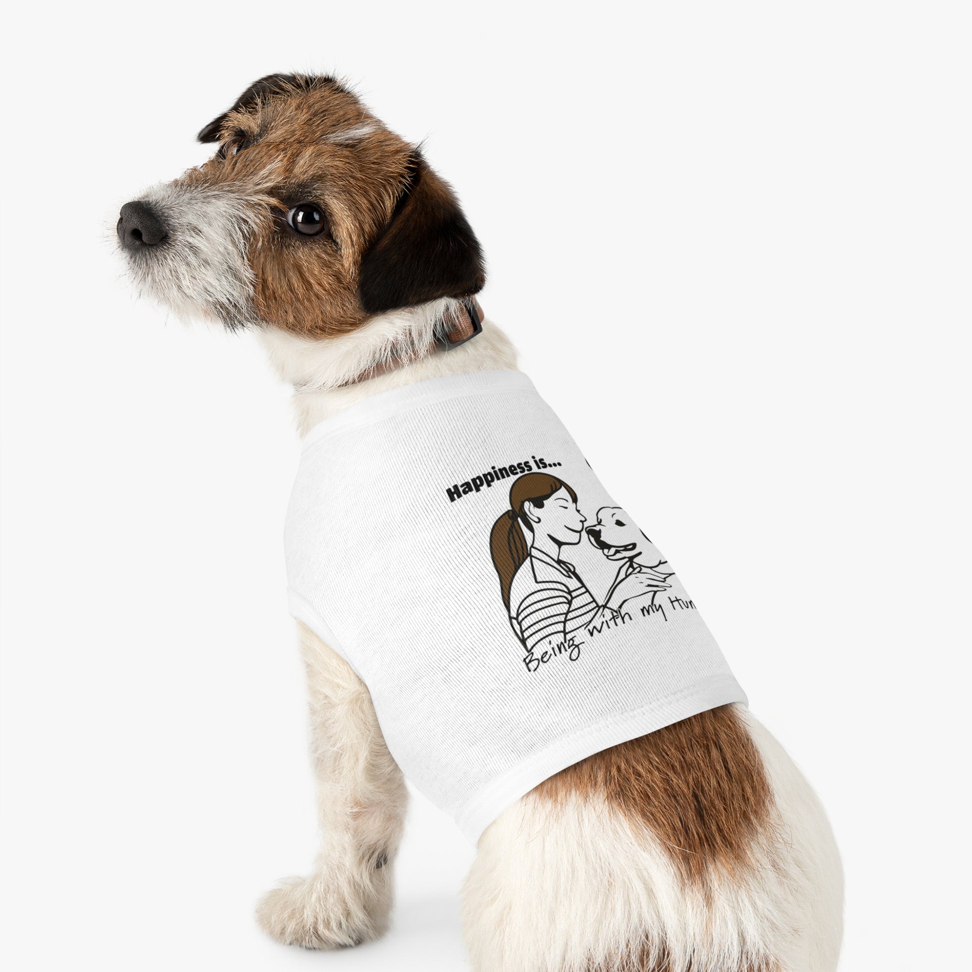 Pet Tank Top - Happiness is... ZenGen Furry Nation - ZenGen USA