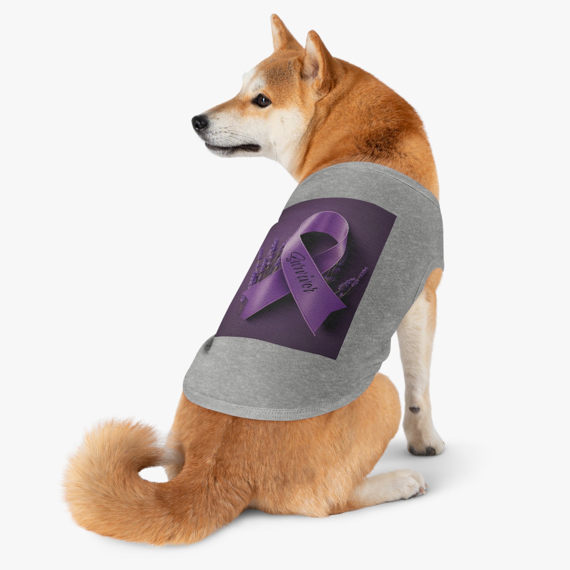 Cancer Survivor - Pet Tank Top - Furry Nation - ZenGen USA