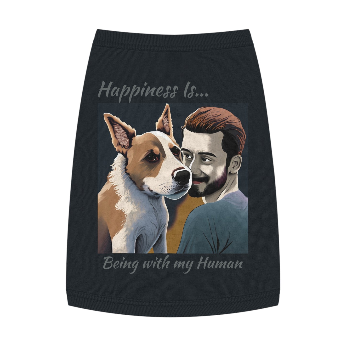 Pet Tank Top Doggy - Happiness is... ZenGen Furry Nation - ZenGen USA