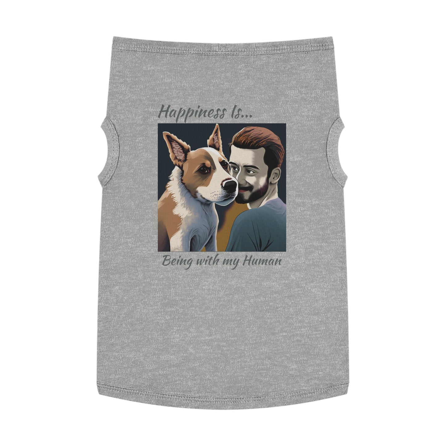 Pet Tank Top Doggy - Happiness is... ZenGen Furry Nation - ZenGen USA