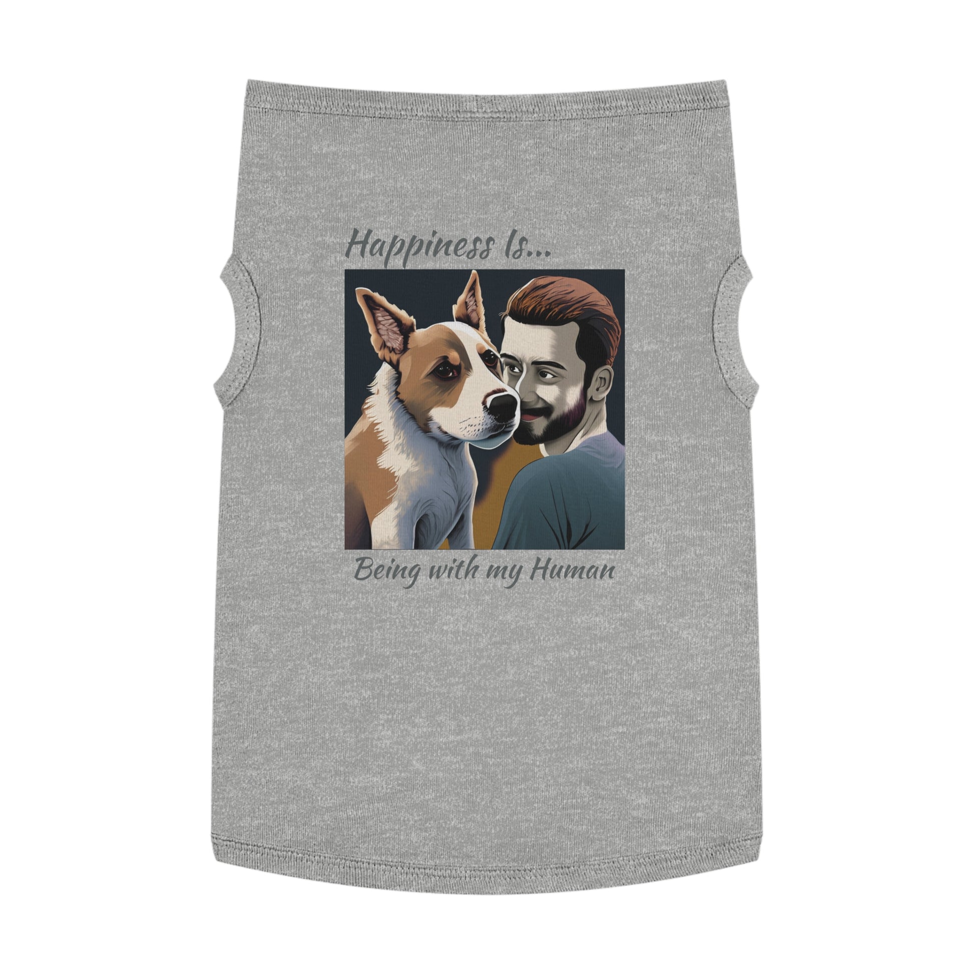 Pet Tank Top Doggy - Happiness is... ZenGen Furry Nation - ZenGen USA