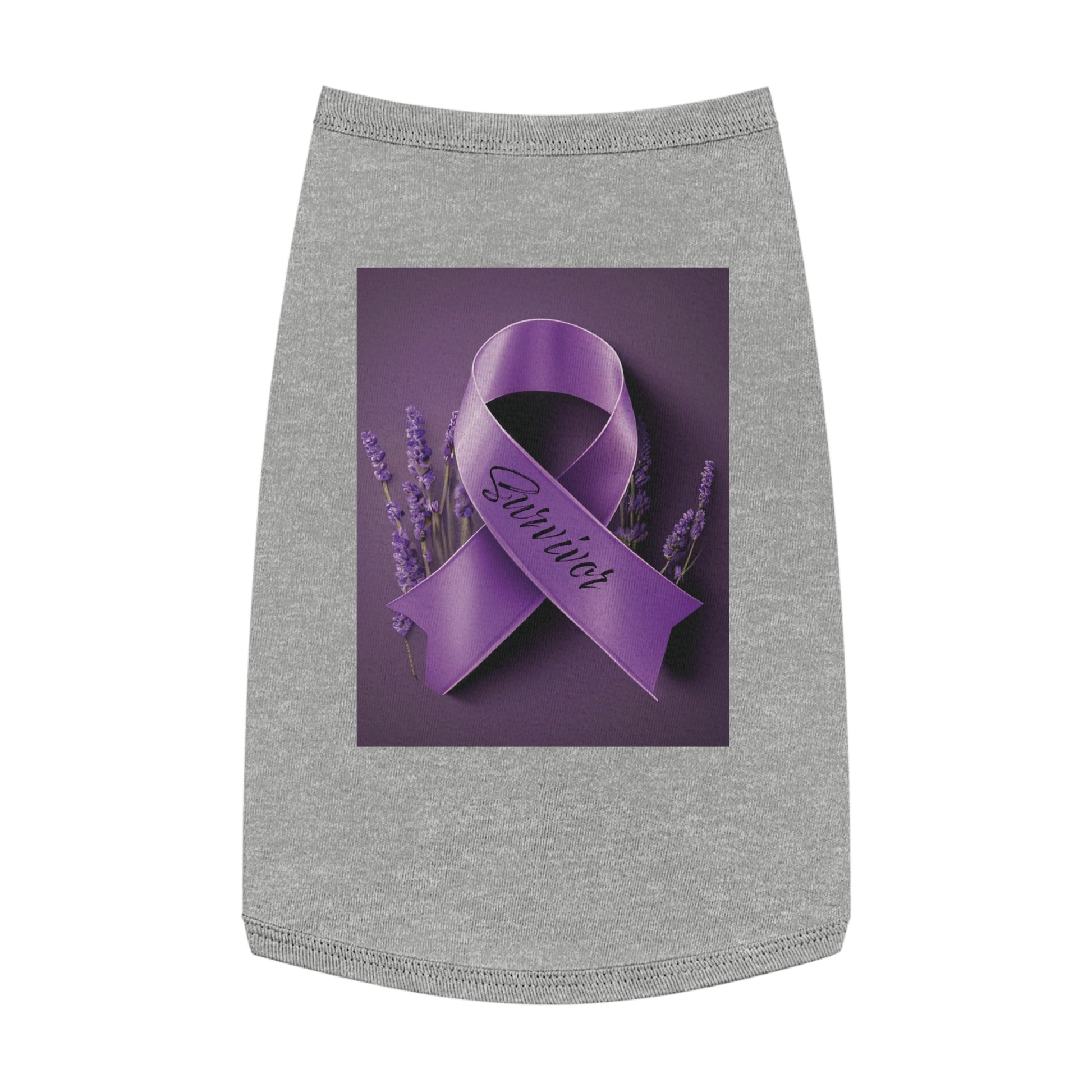 Cancer Survivor - Pet Tank Top - Furry Nation - ZenGen USA