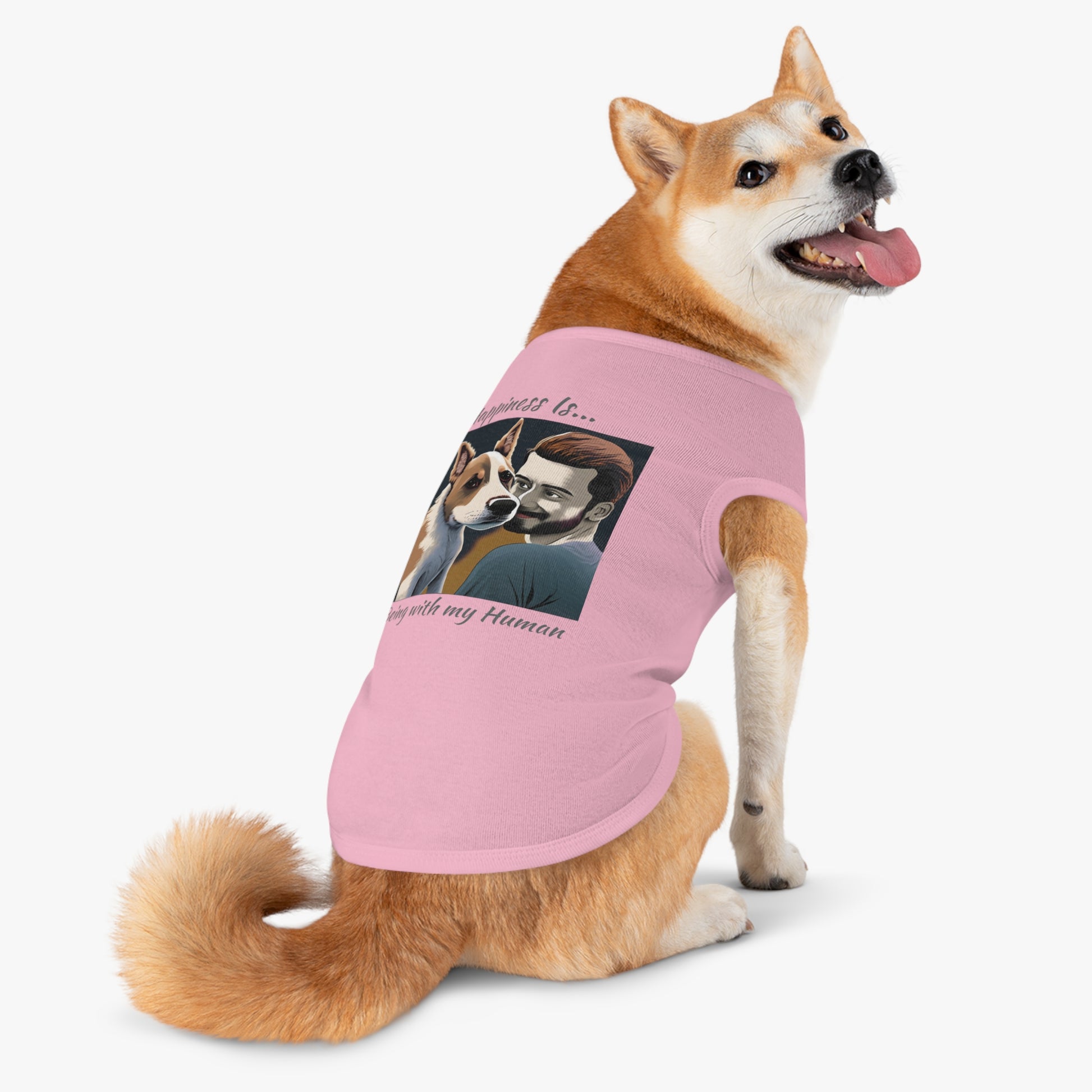 Pet Tank Top Doggy - Happiness is... ZenGen Furry Nation - ZenGen USA