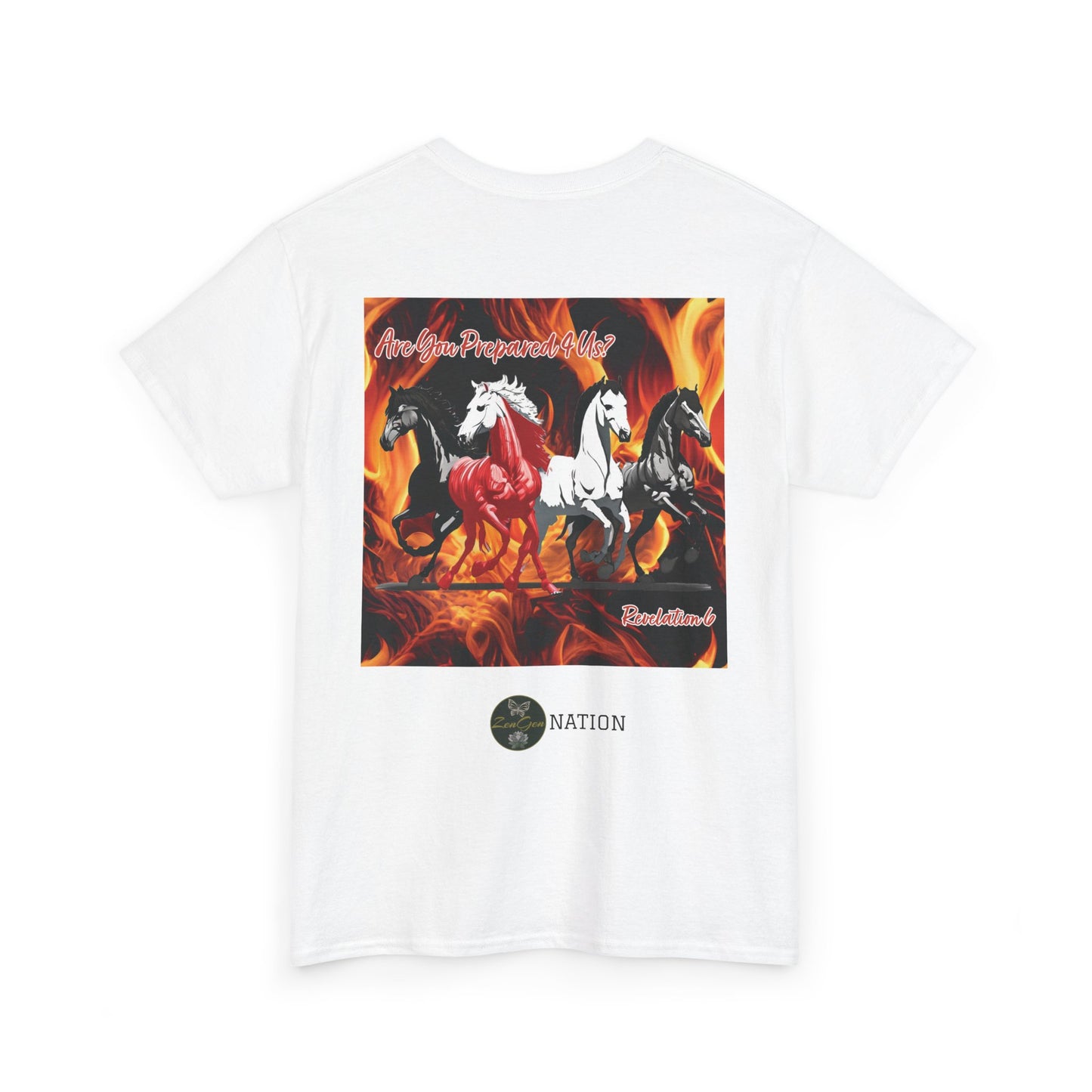 Apocalypse - Are You Prepared? - Unisex Heavy Cotton Tee - ZenGen USA - ZenGen USA