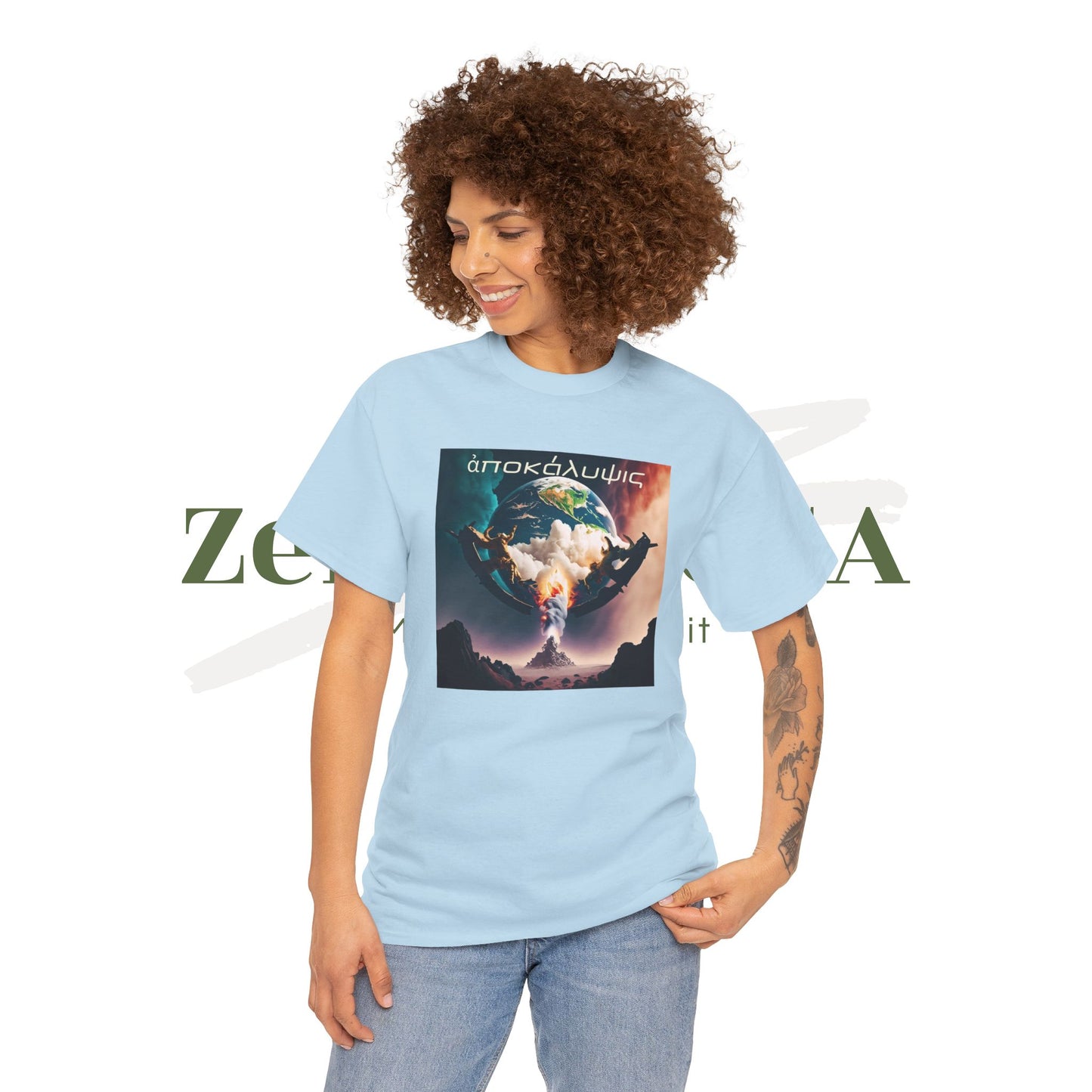 Apocalypse - Are You Prepared? - Unisex Heavy Cotton Tee - ZenGen USA - ZenGen USA