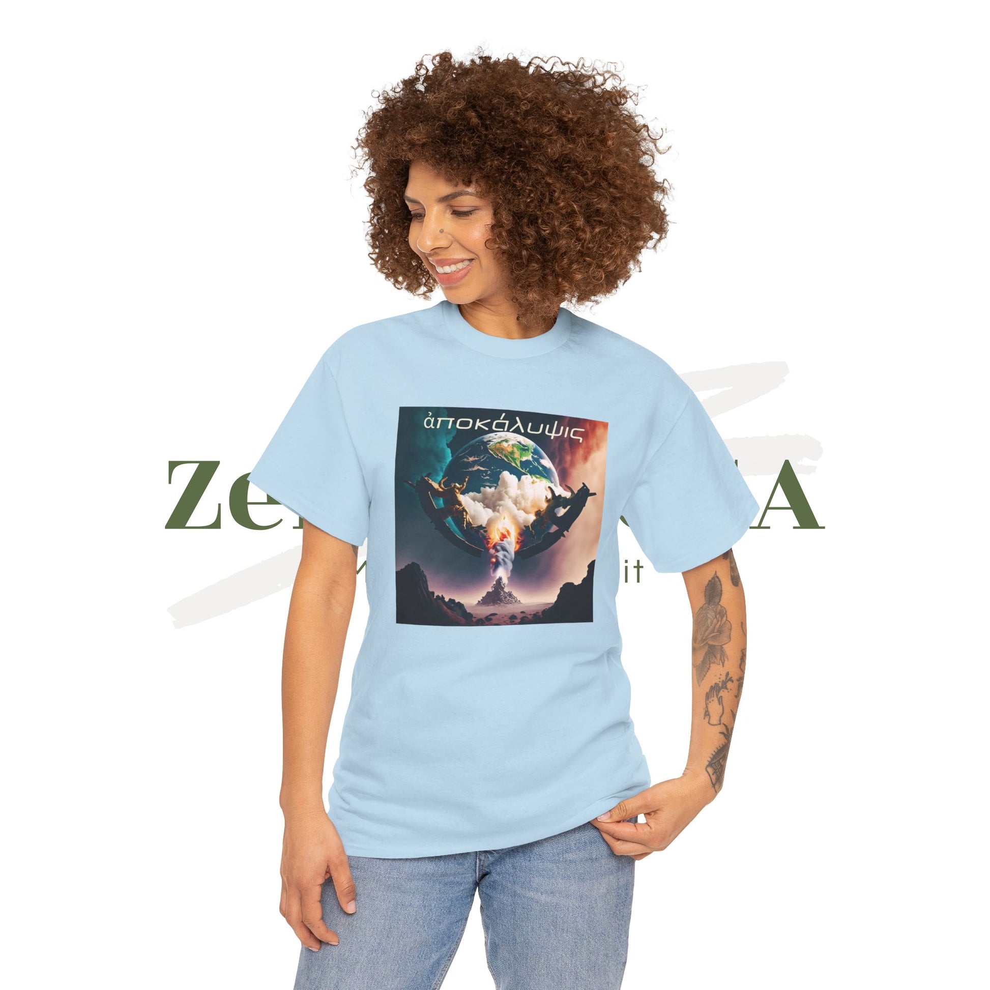 Apocalypse - Are You Prepared? - Unisex Heavy Cotton Tee - ZenGen USA - ZenGen USA