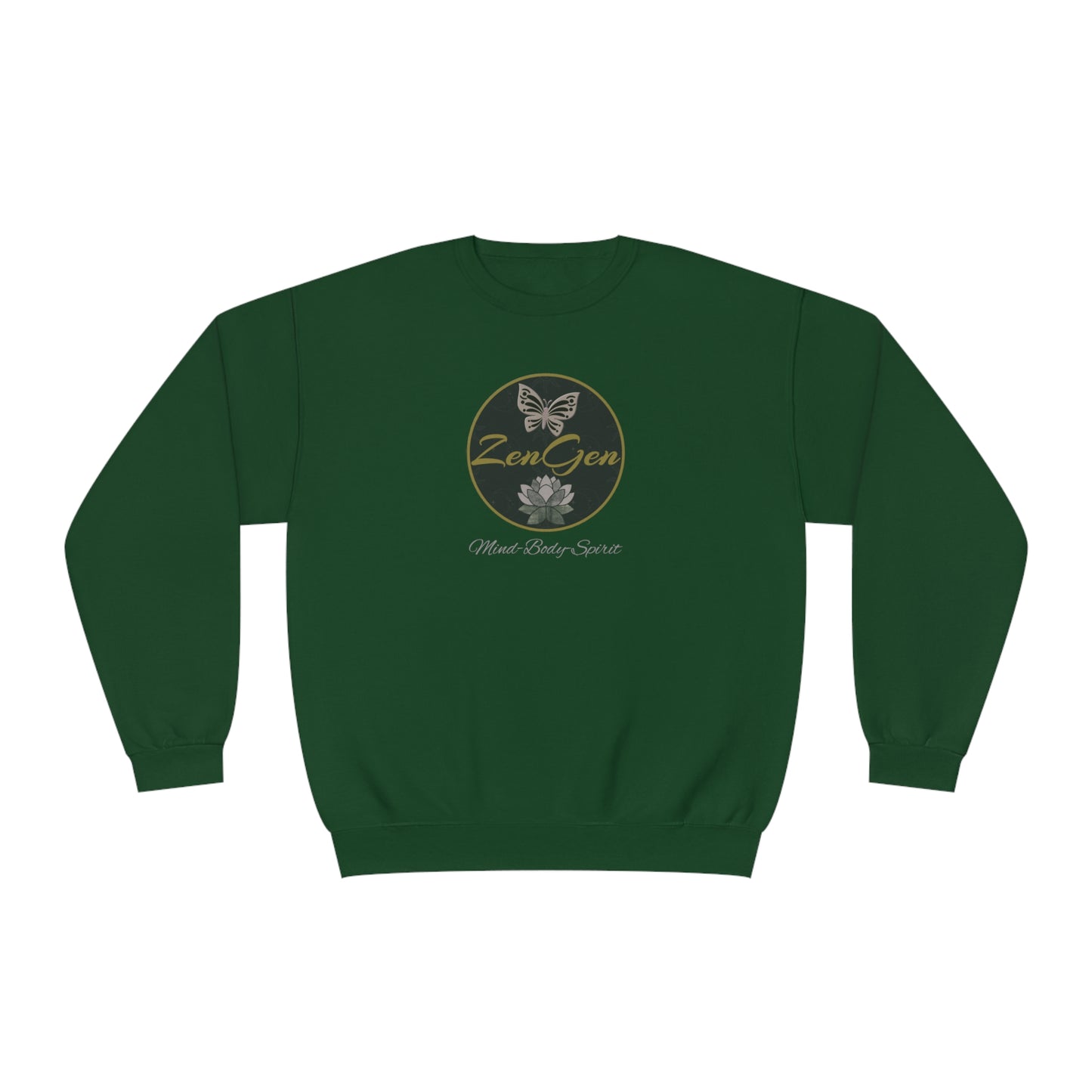 ZenGen Logo Sweatshirt - Unisex NuBlend® Crewneck Sweatshirt - ZenGen USA