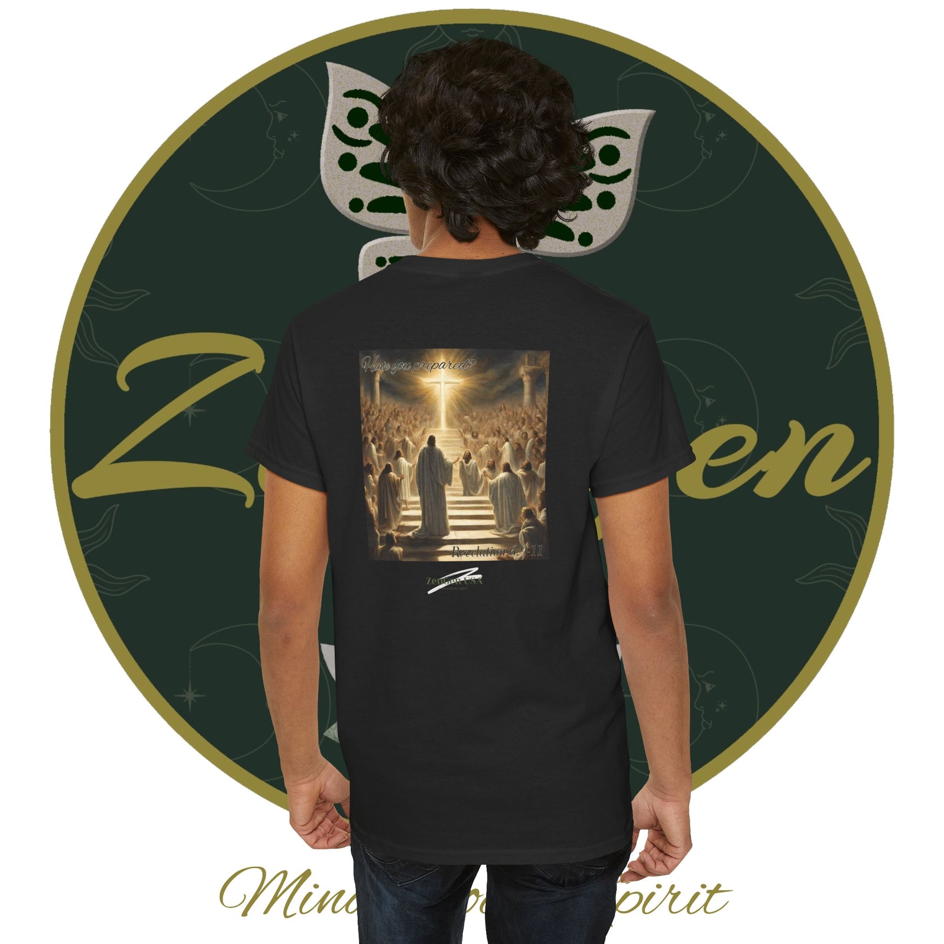 Apocalypse - 5th Seal Revelation 6:9-11 - Unisex Heavy Cotton Tee - Revelation Collection - ZenGen USA - ZenGen USA