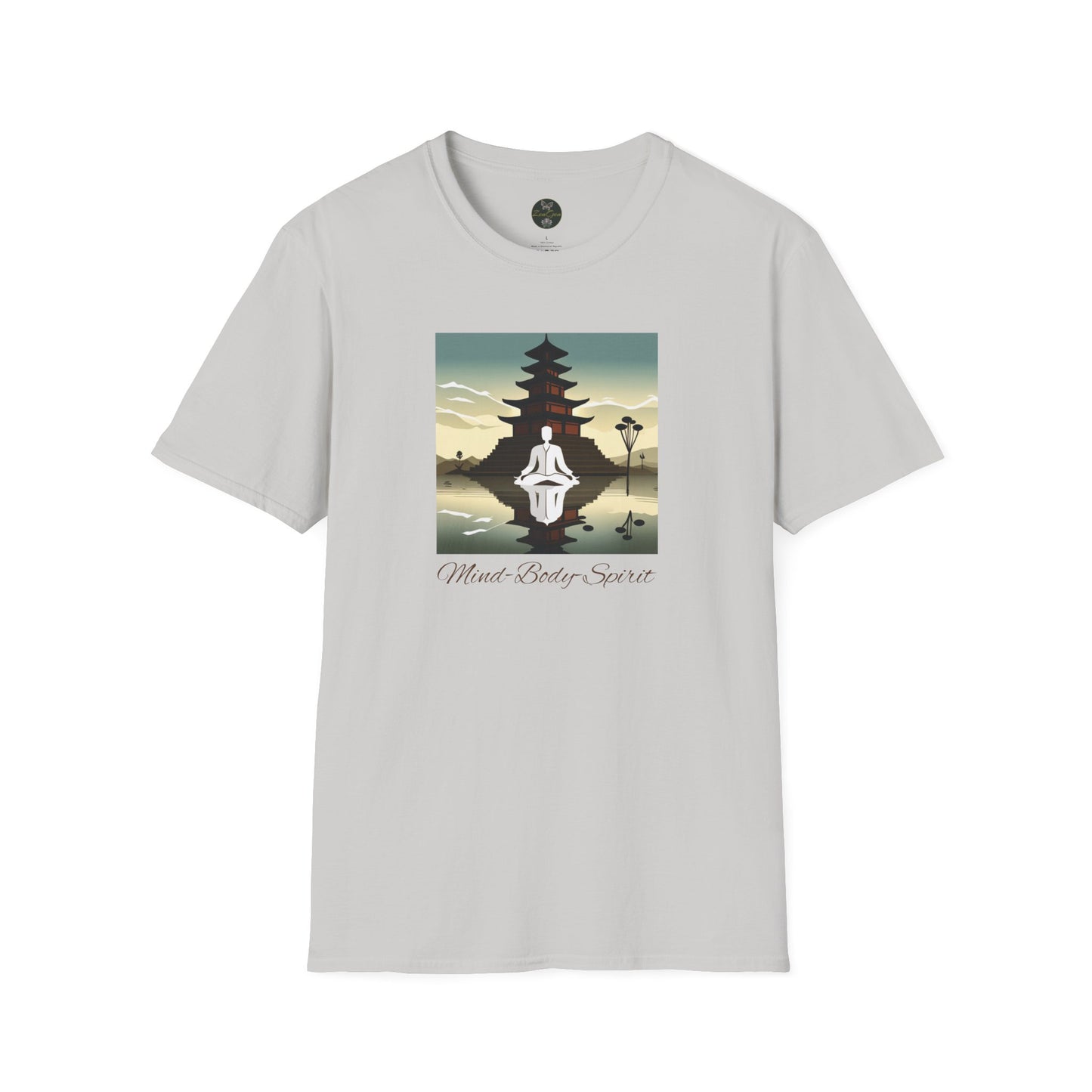 Mind-Body-Spirit, Unisex Softstyle T-Shirt - ZenGen USA