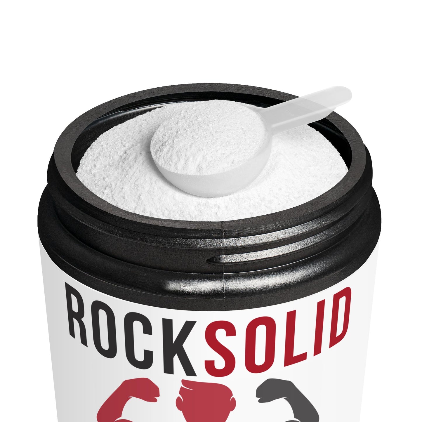 RockSolid Fitness Pre-Workout Supplement - Fruit Punch Flavored (204g, 7.1oz) - ZenGen USA