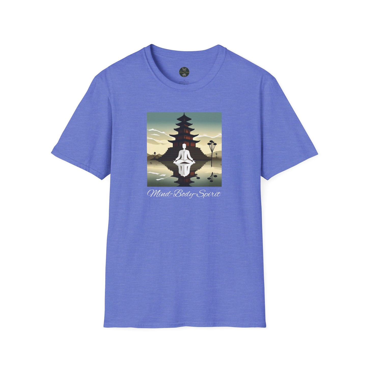 Mind-Body-Spirit, Unisex Softstyle T-Shirt - ZenGen USA