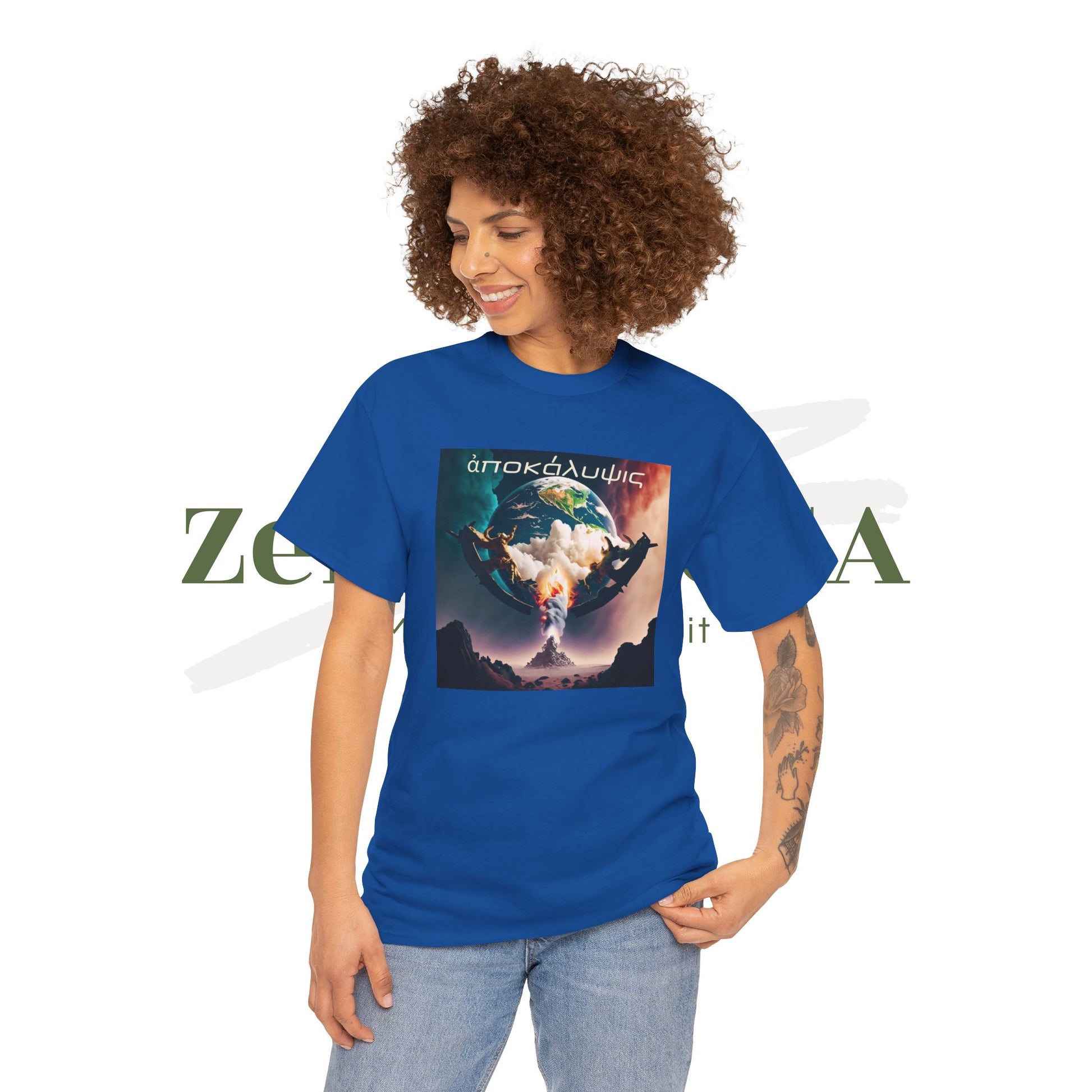 Apocalypse - Are You Prepared? - Unisex Heavy Cotton Tee - ZenGen USA - ZenGen USA