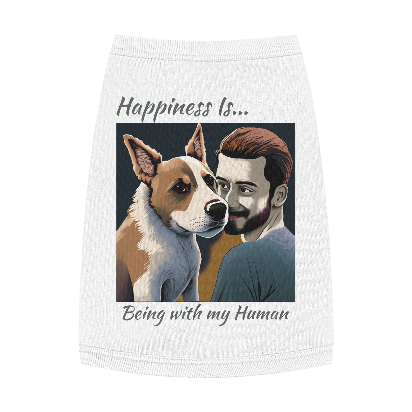 Pet Tank Top Doggy - Happiness is... ZenGen Furry Nation - ZenGen USA