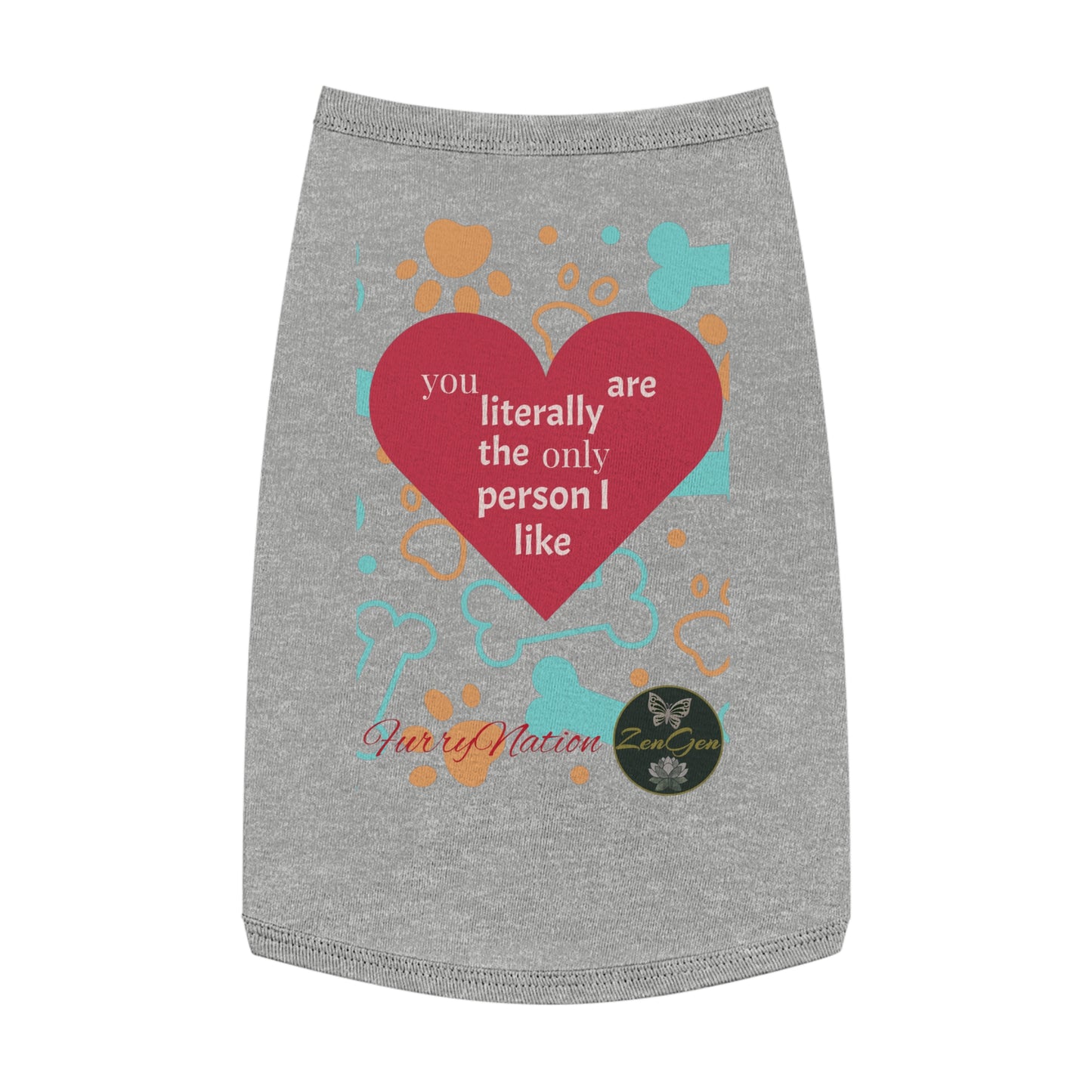 FurryNation Pet Tank Top - ZenGen - Only 1 I Like - ZenGen USA
