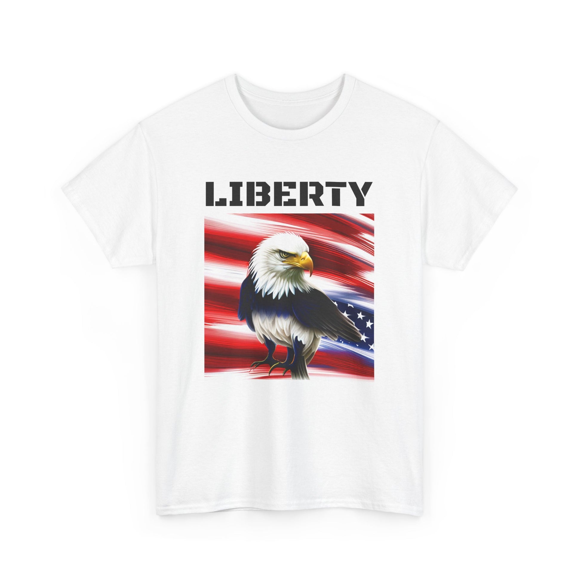 LIBERTY, Living Free - Unisex Heavy Cotton Tee - ZenGen USA - ZenGen USA