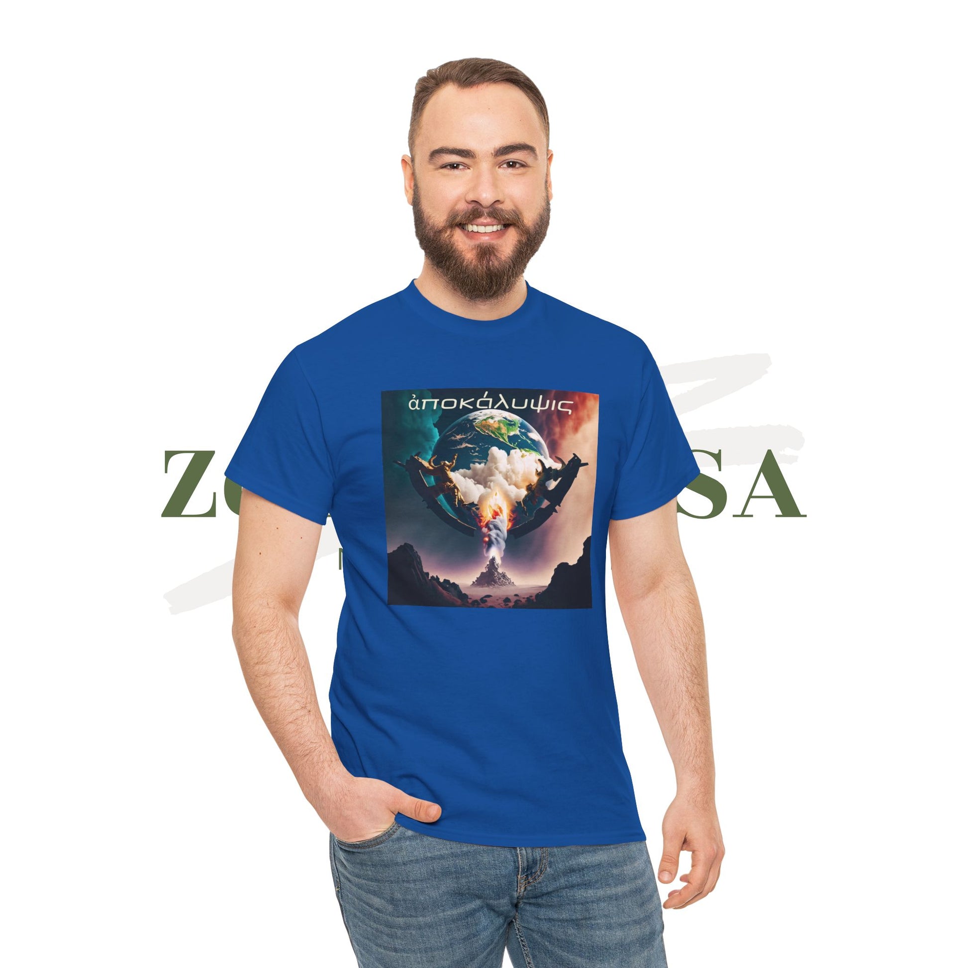 Apocalypse - Are You Prepared? - Unisex Heavy Cotton Tee - ZenGen USA - ZenGen USA