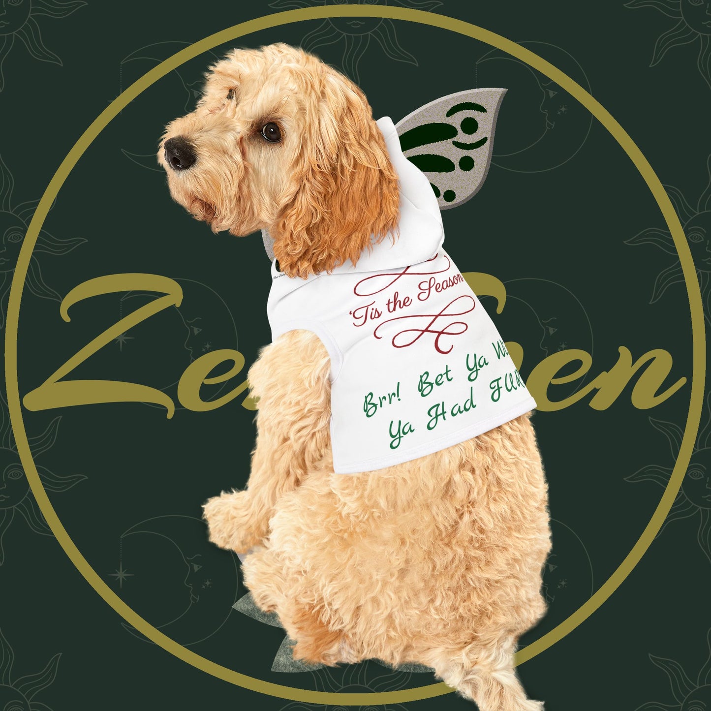Holiday Season - Pet Hoodie - ZenGen Furry Nation - ZenGen USA
