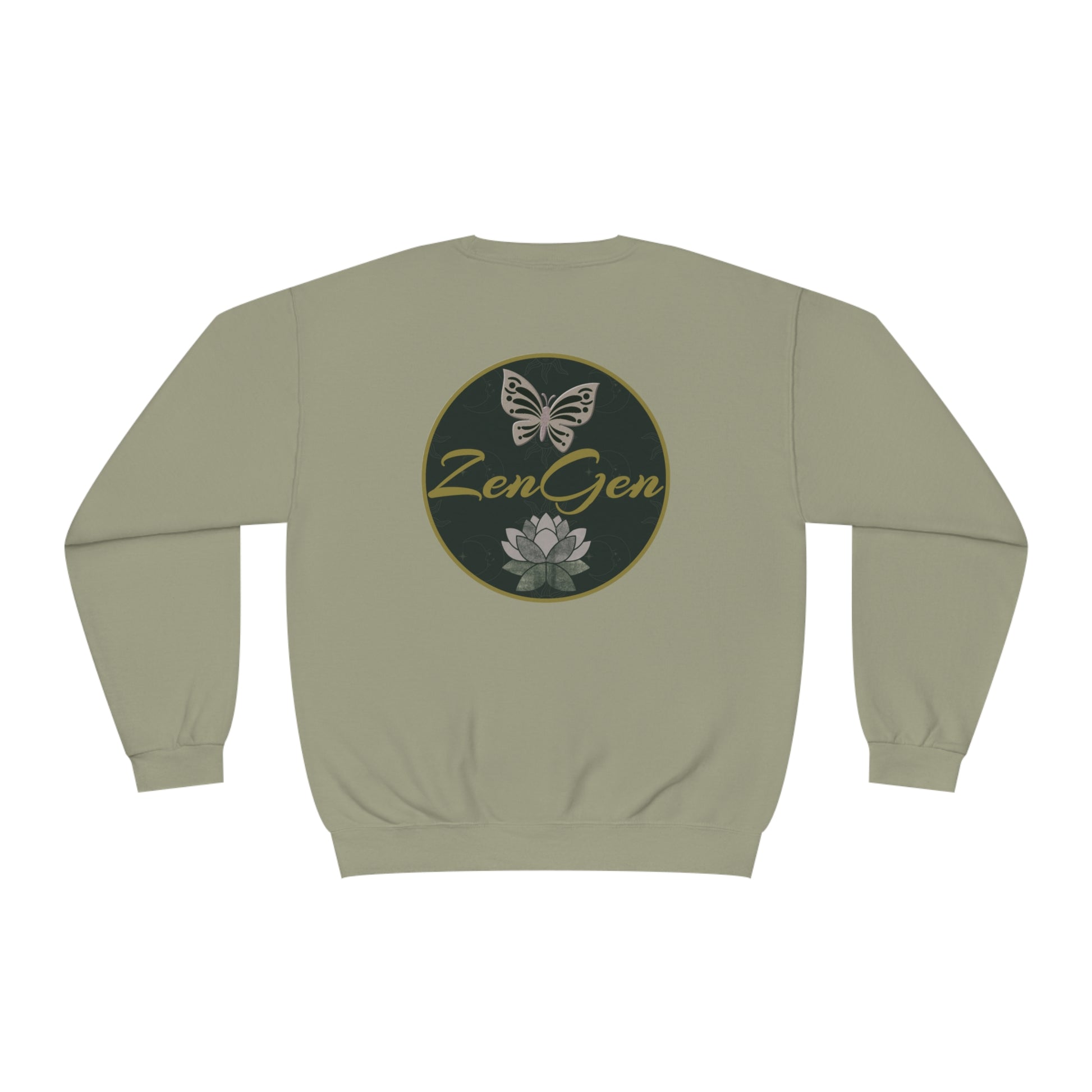 ZenGen Logo Sweatshirt - Unisex NuBlend® Crewneck Sweatshirt - ZenGen USA