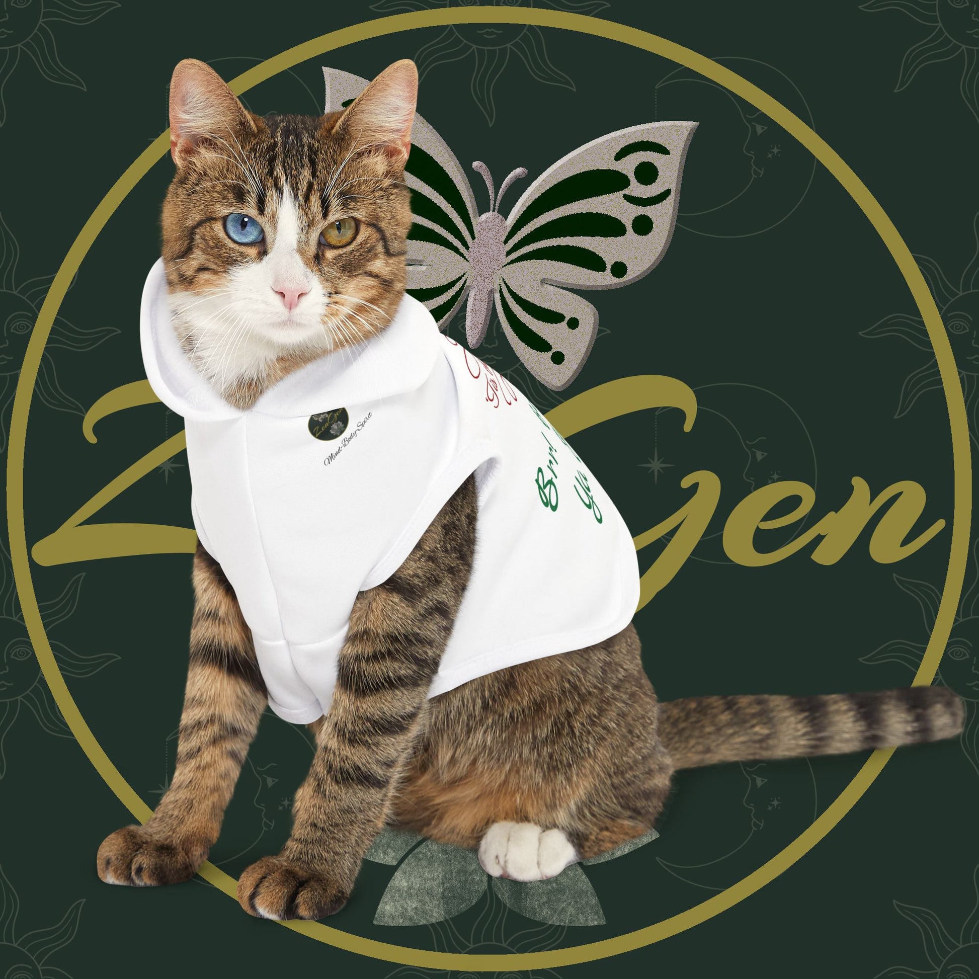 Holiday Season - Pet Hoodie - ZenGen Furry Nation - ZenGen USA