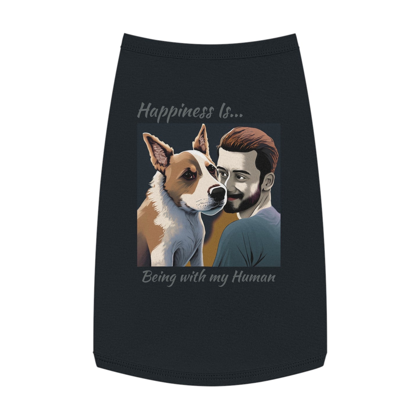 Pet Tank Top Doggy - Happiness is... ZenGen Furry Nation - ZenGen USA