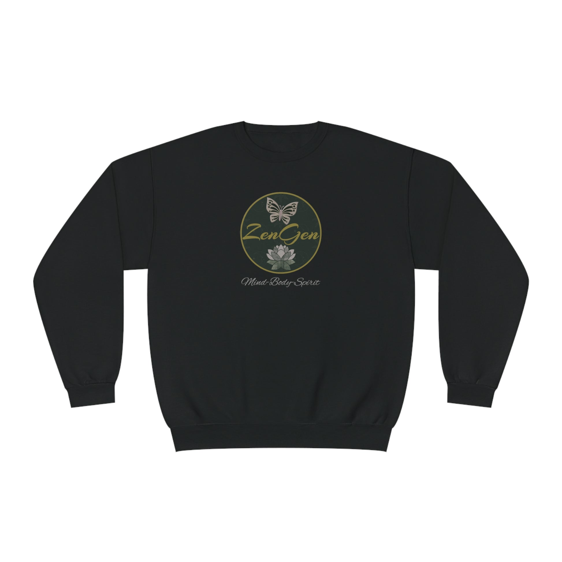 ZenGen Logo Sweatshirt - Unisex NuBlend® Crewneck Sweatshirt - ZenGen USA