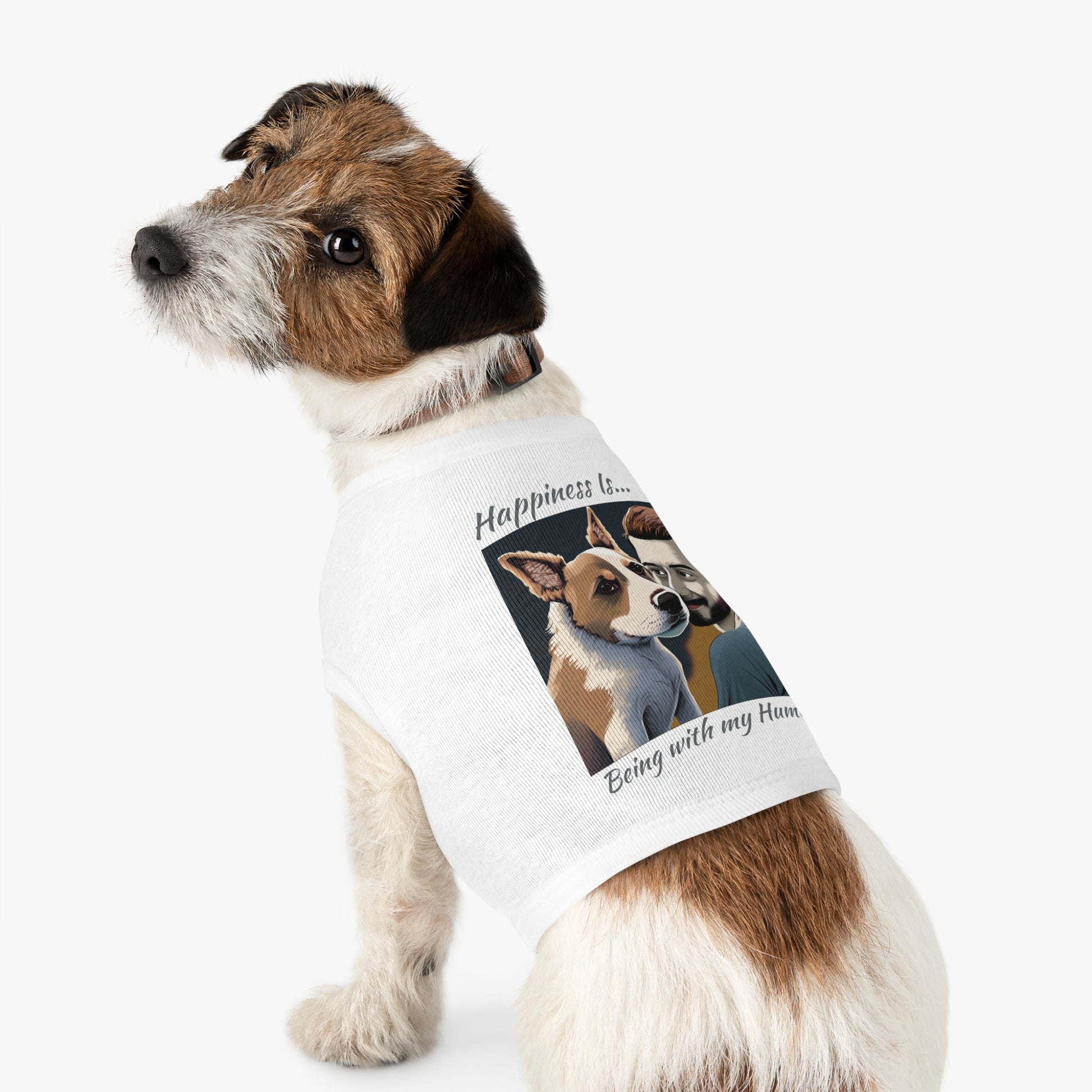 Pet Tank Top Doggy - Happiness is... ZenGen Furry Nation - ZenGen USA