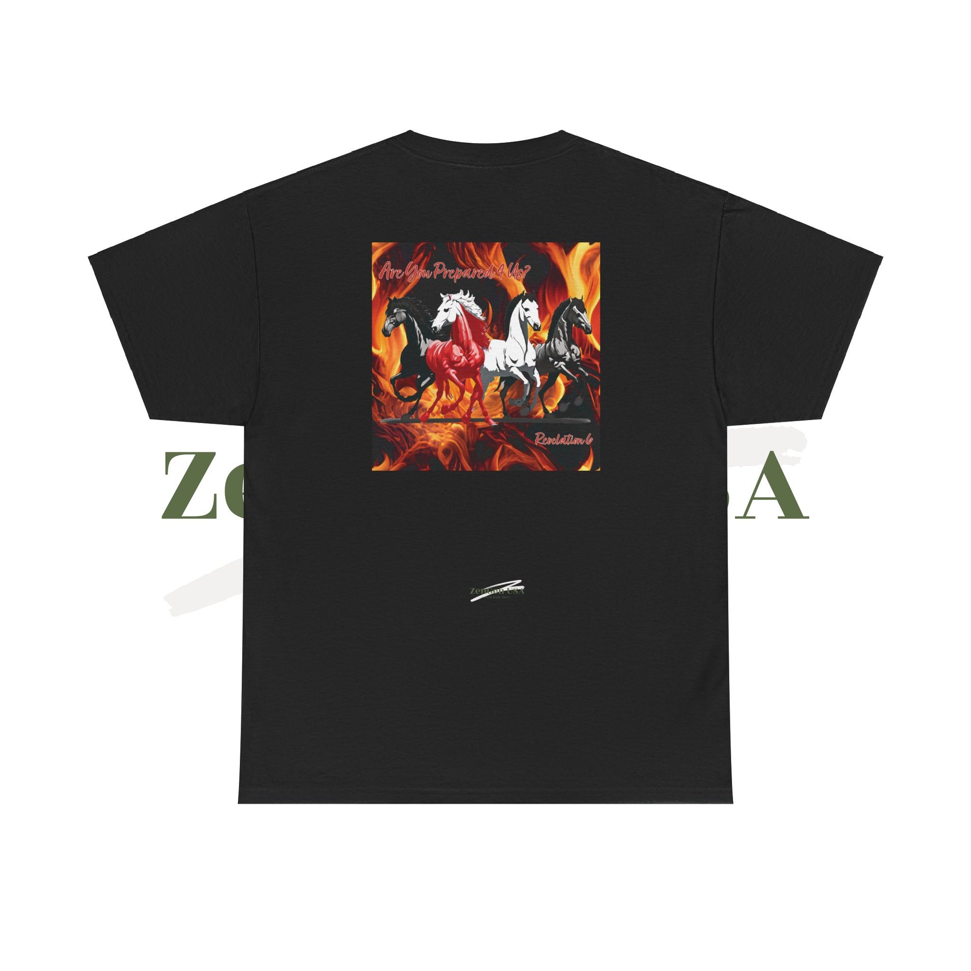 Apocalypse - Are You Prepared? - Unisex Heavy Cotton Tee - ZenGen USA - ZenGen USA