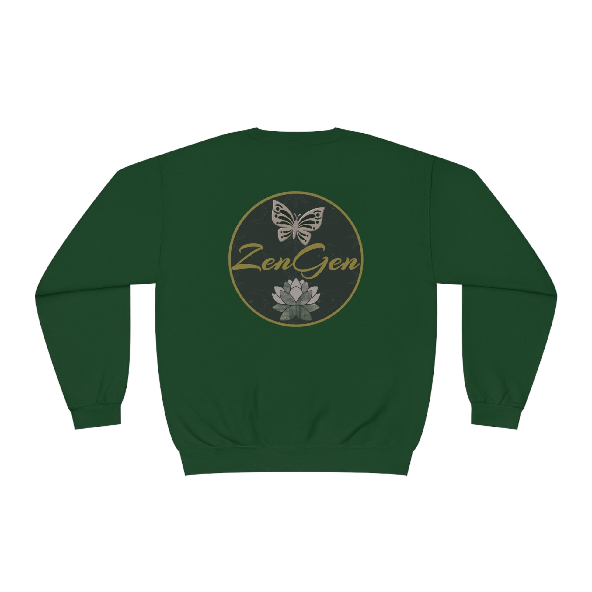ZenGen Logo Sweatshirt - Unisex NuBlend® Crewneck Sweatshirt - ZenGen USA